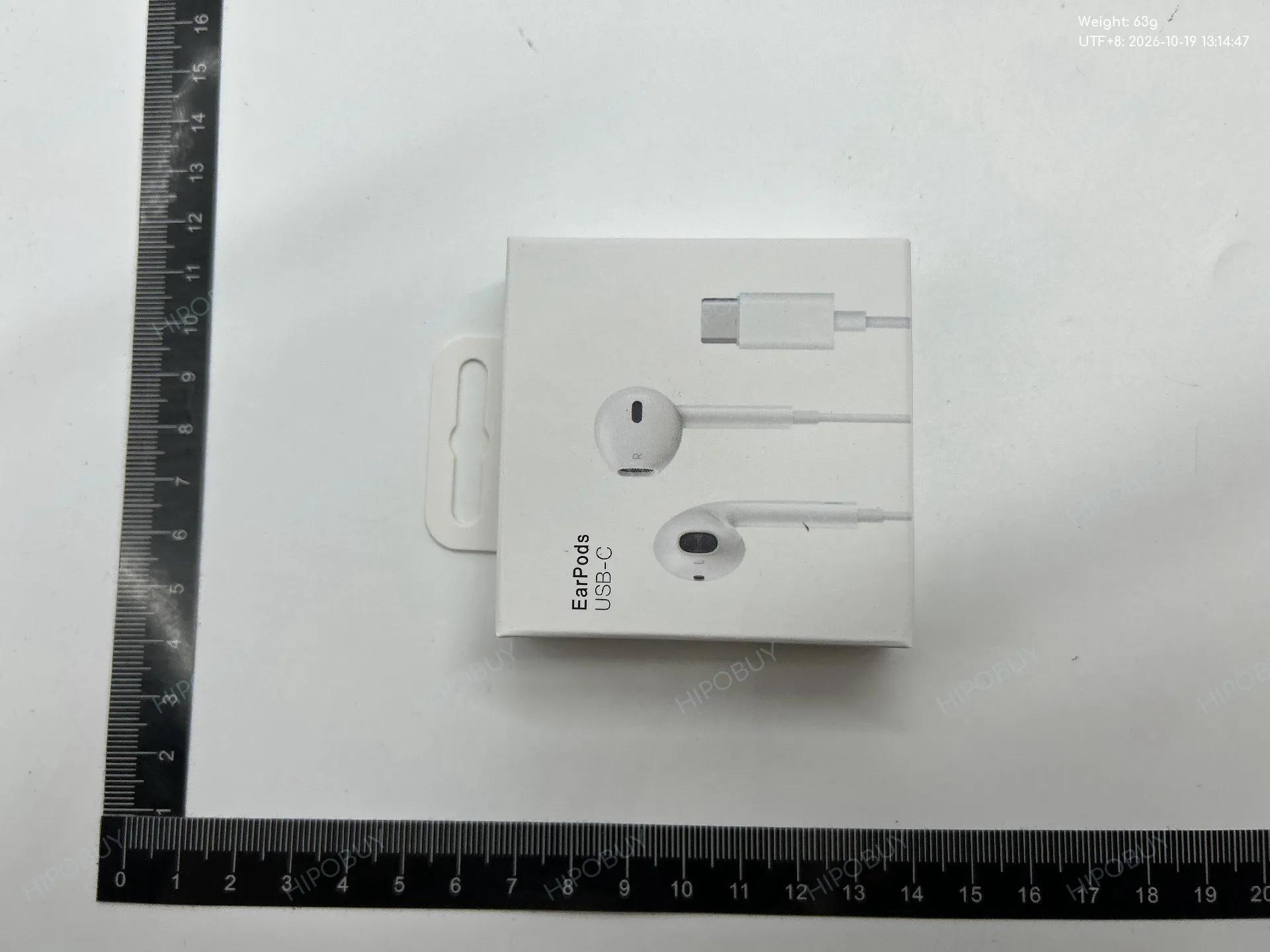 Foto QC 4 de Apple EarPods with Lightning Connector White