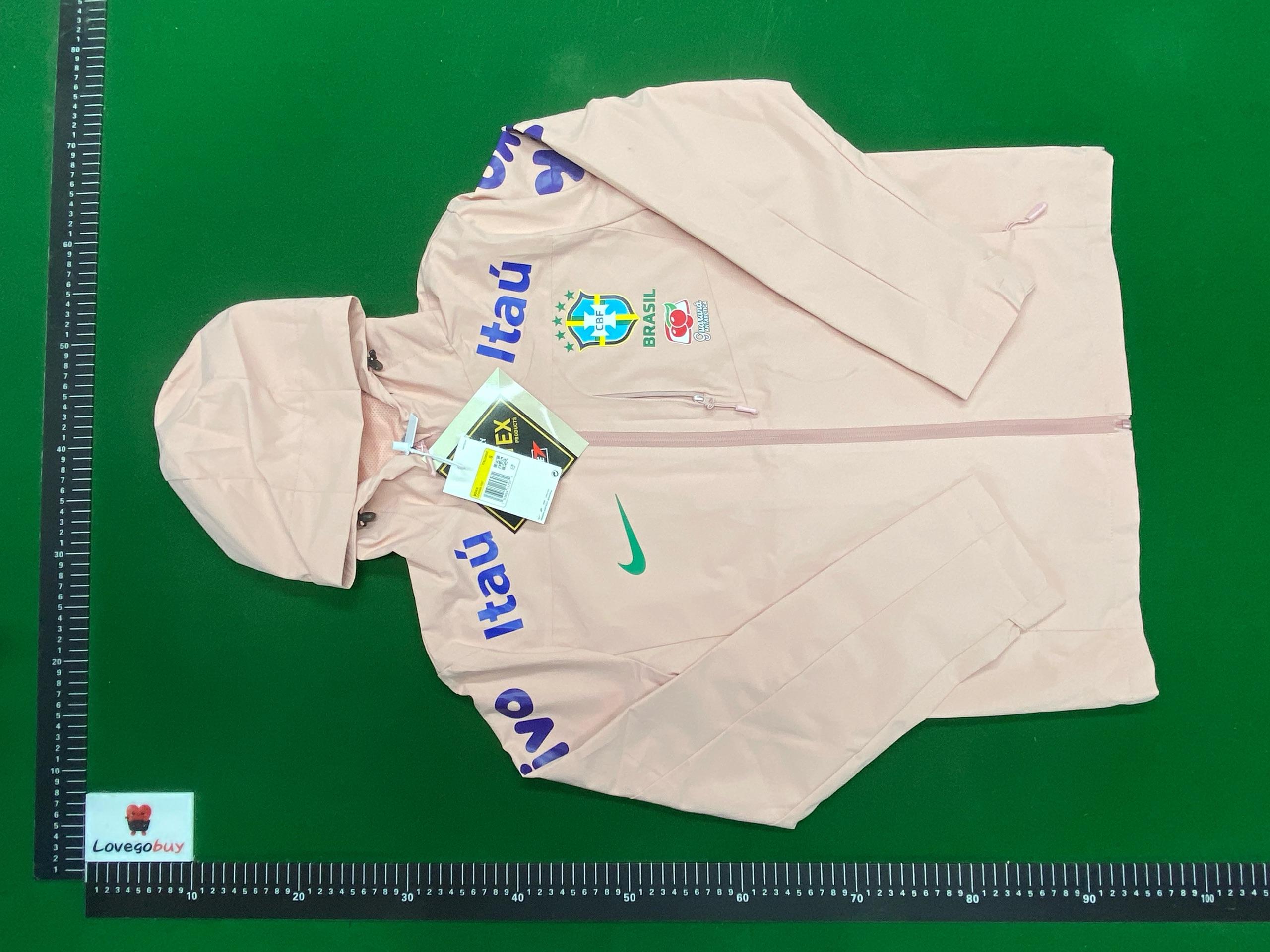 Foto QC 2 de Nike Brazil CBF Gore-Tex Windbreaker Jacket Pink