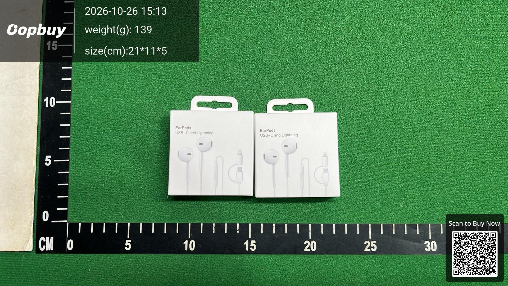 Foto QC 5 de Apple EarPods USB-C Headphones for iPhone 15/16/17 and iPad White