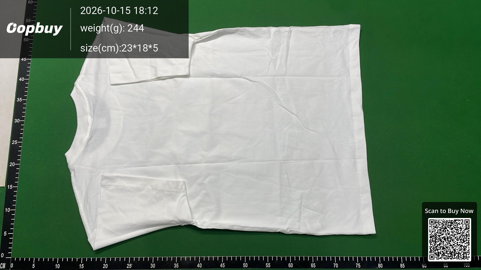 Foto QC 3 de Comme des Garçons PLAY T-shirt Beaded Red Heart White