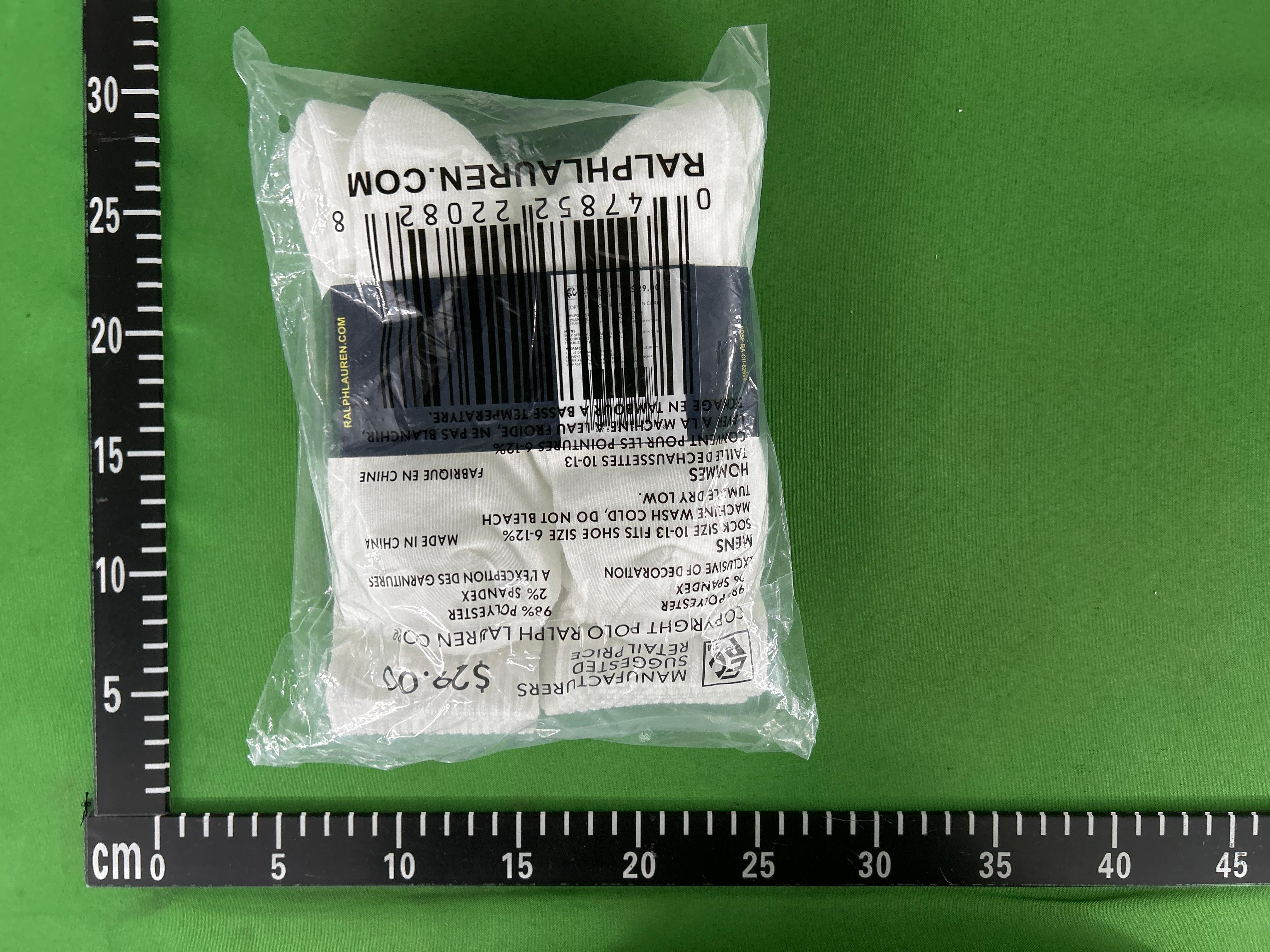 Foto QC 4 de Polo Ralph Lauren Crew Socks Technical Sport 6-Pack White