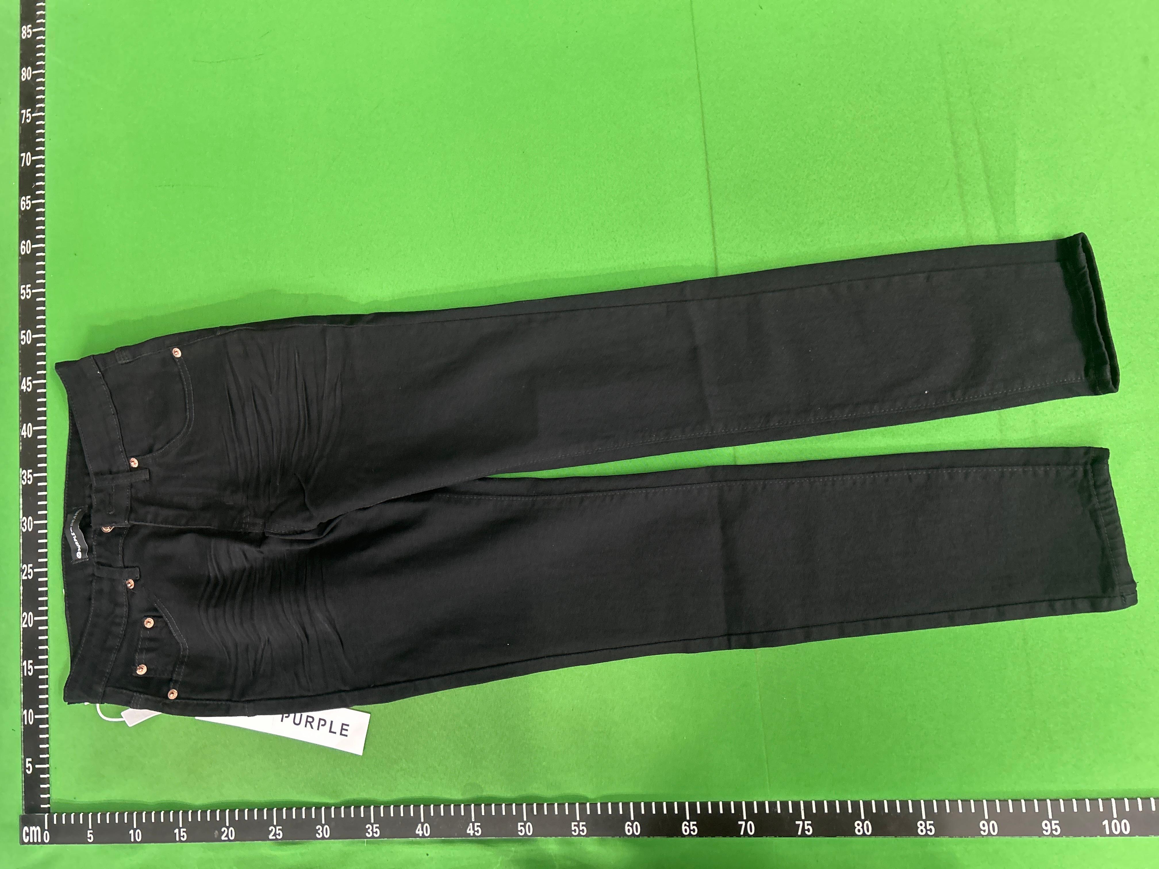 Foto QC 2 de Purple Brand P004 Jeans Flare Paint Splatter Black