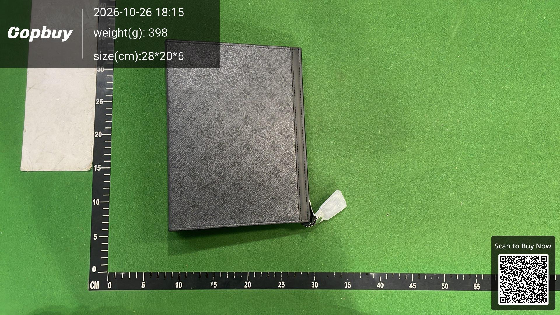 Foto QC 5 de Louis Vuitton Toiletry Bag 2 Compartments Monogram Eclipse