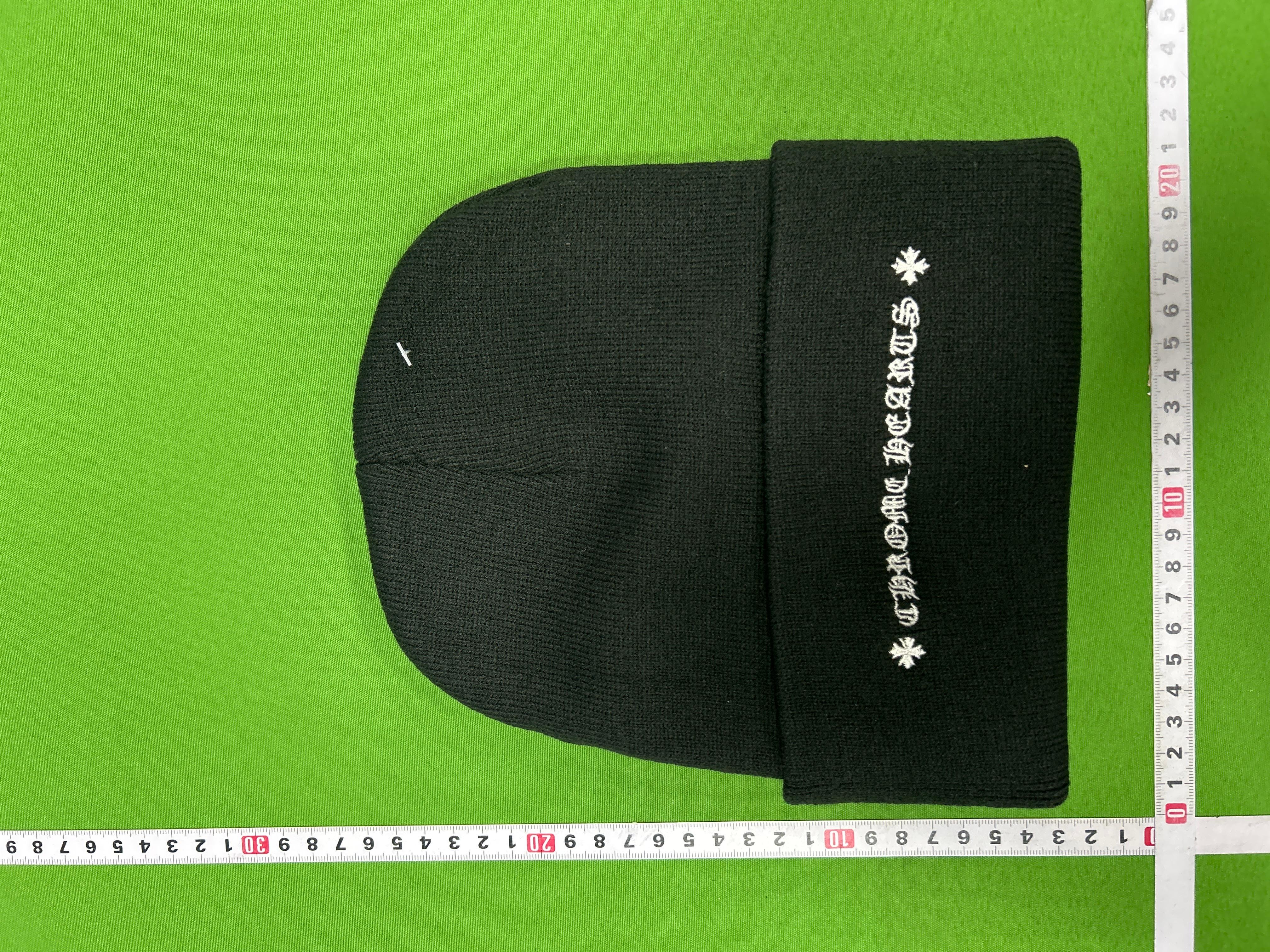 Foto QC 6 de Chrome Hearts Horse Shoe Beanie Black