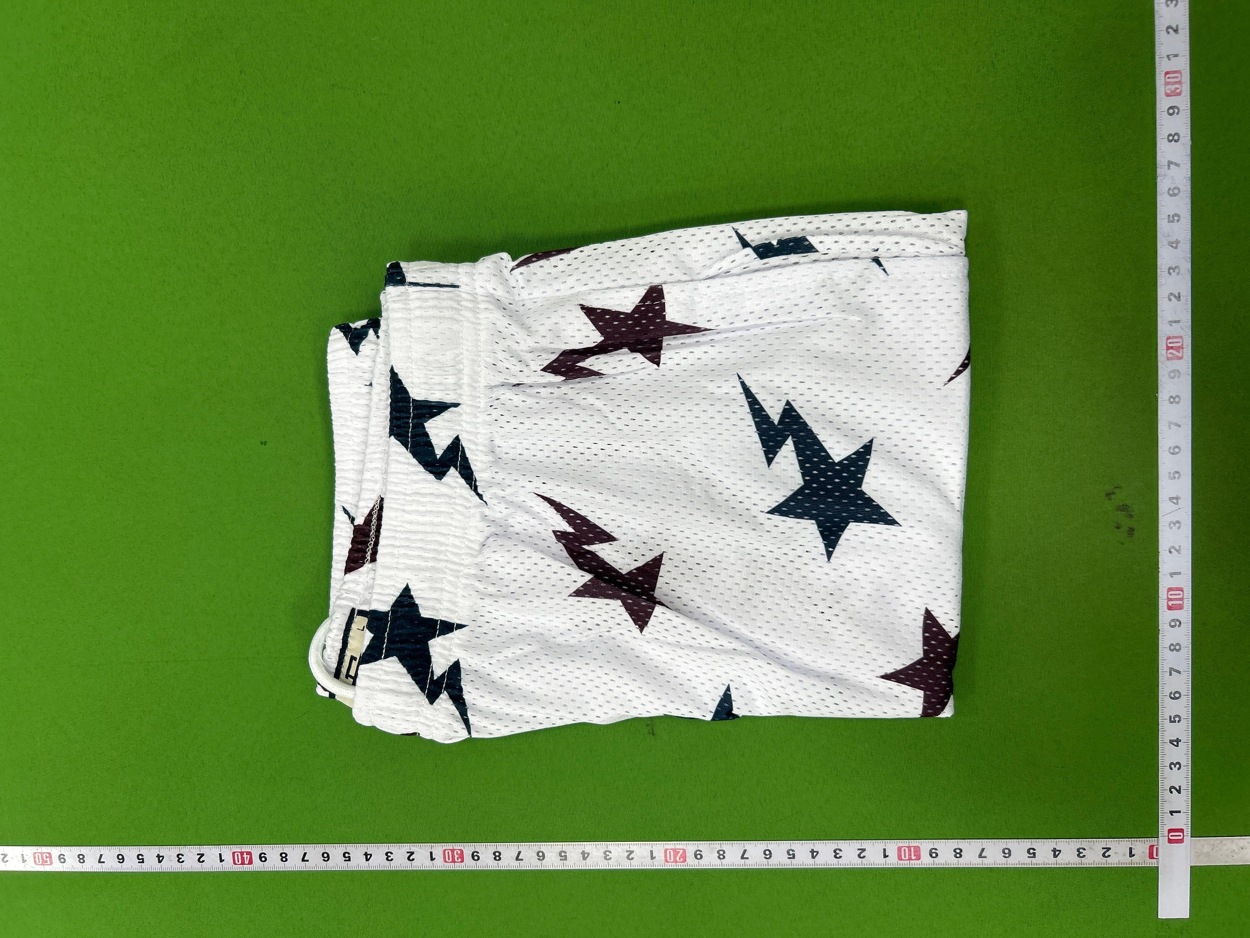 Foto QC 5 de Eric Emanuel Basic Short Basketball Shorts Mesh Kisses Sky Blue Red