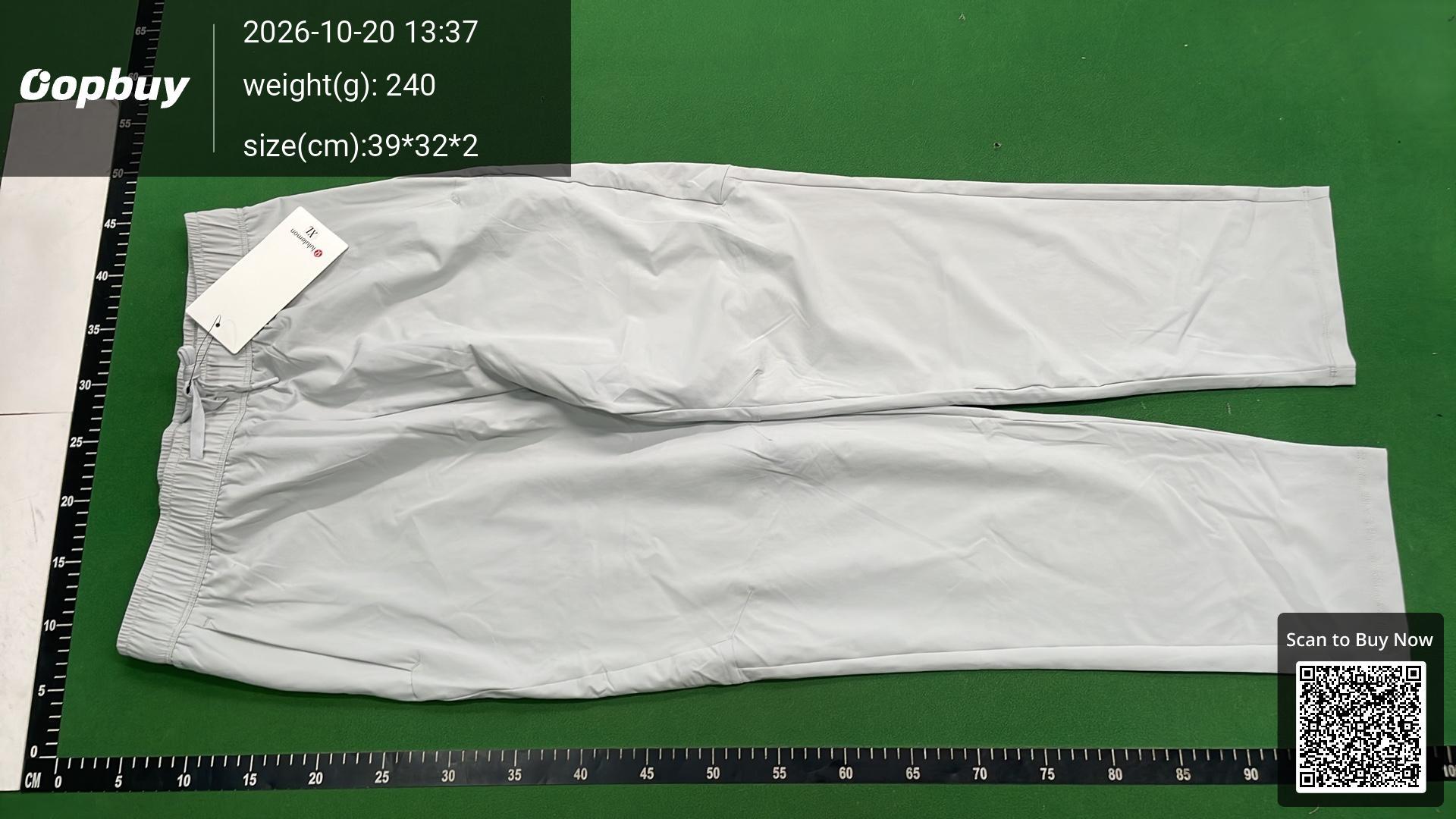 Foto QC 2 de lululemon Pants Waterproof Straight Light Grey