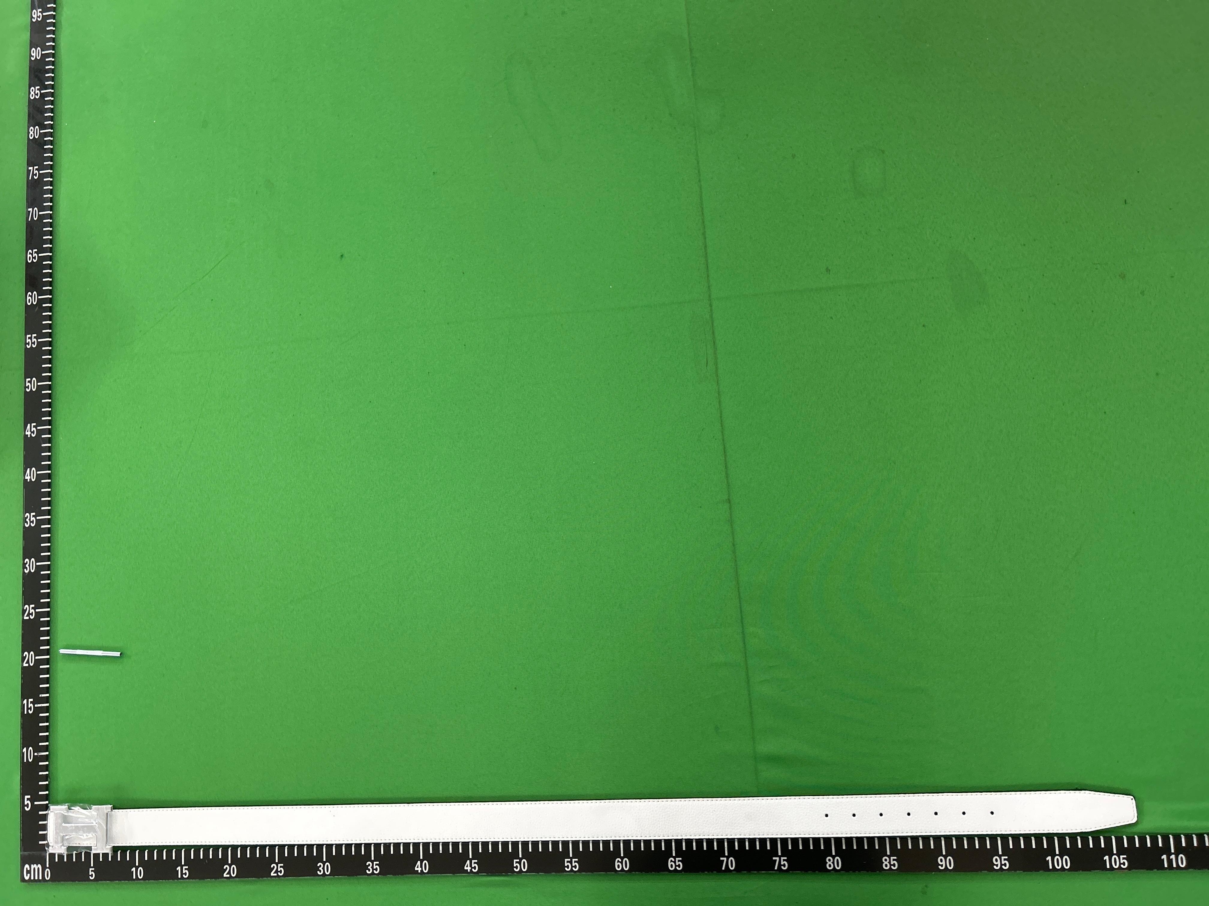 Foto QC 7 de Hermes H Reversible Belt White Black