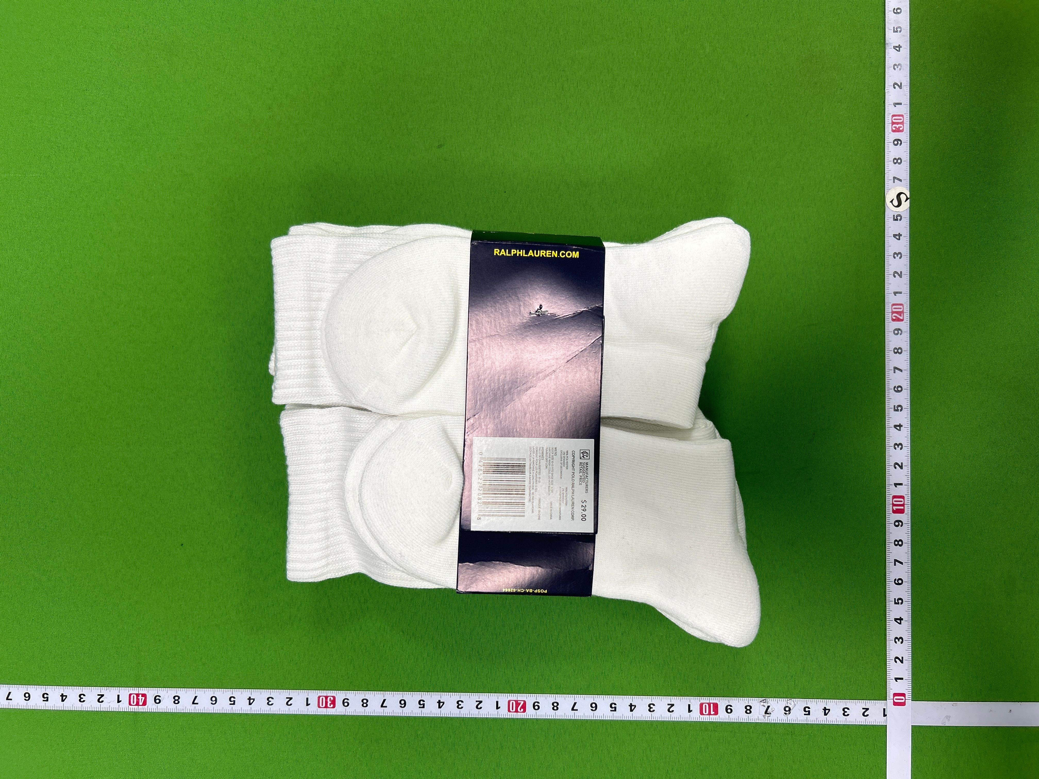 Foto QC 5 de Polo Ralph Lauren Classic Sport Crew Socks Half Cushioned White