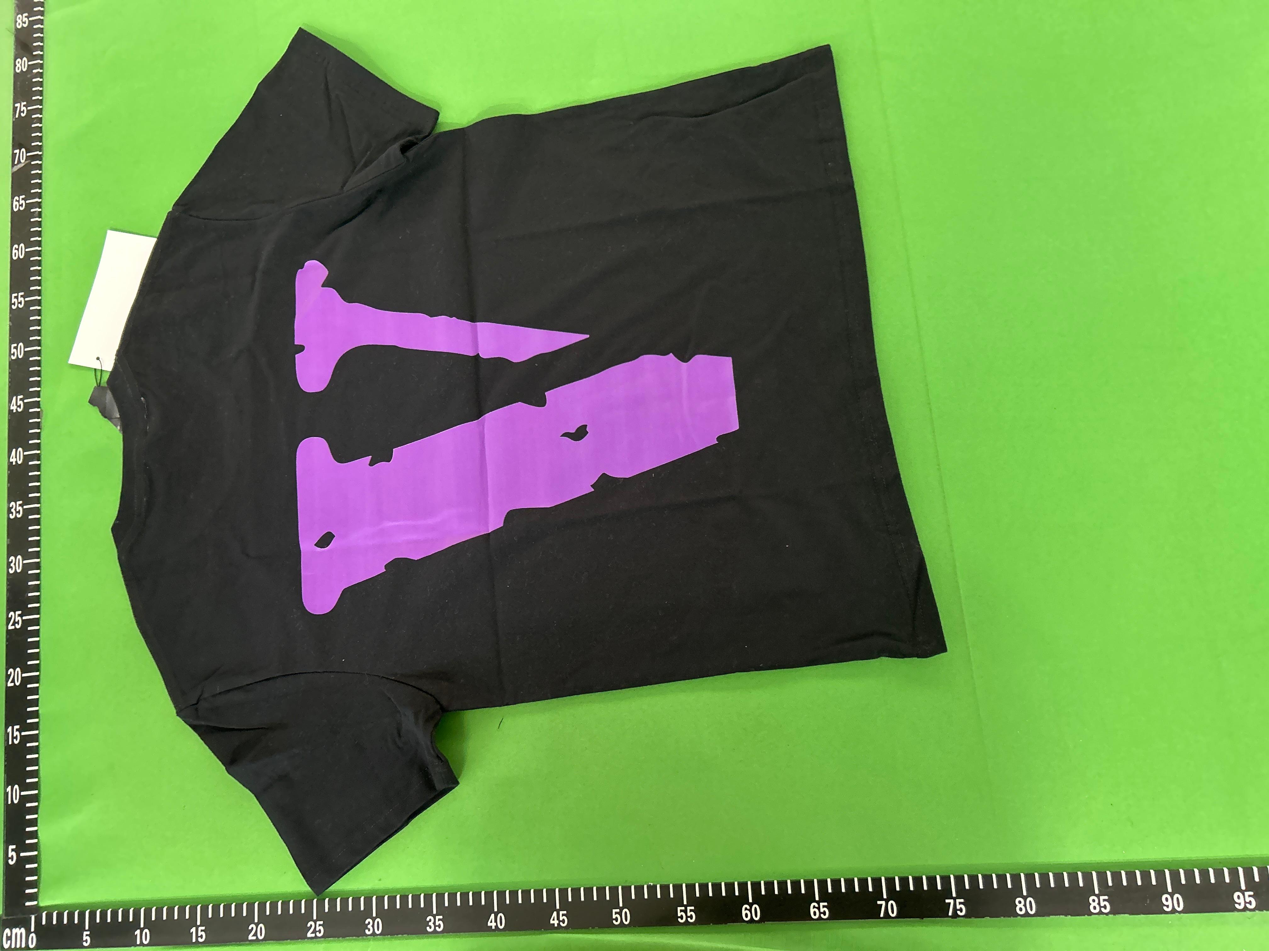 Foto QC 4 de Vlone 3M Reflective V Logo T-shirt Black