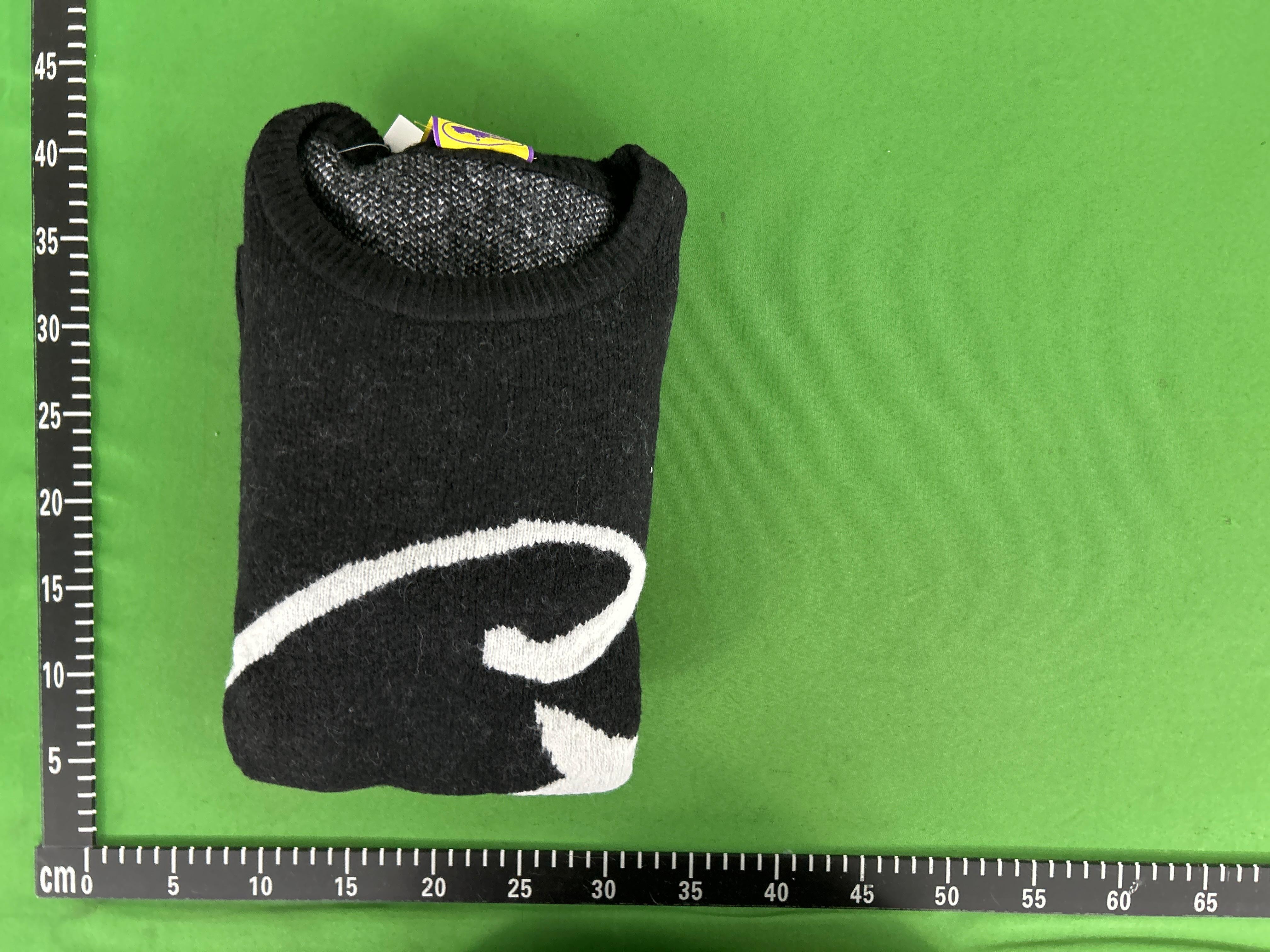 Foto QC 1 de Corteiz Alcatraz Pants Patchwork Windbreaker Grey White