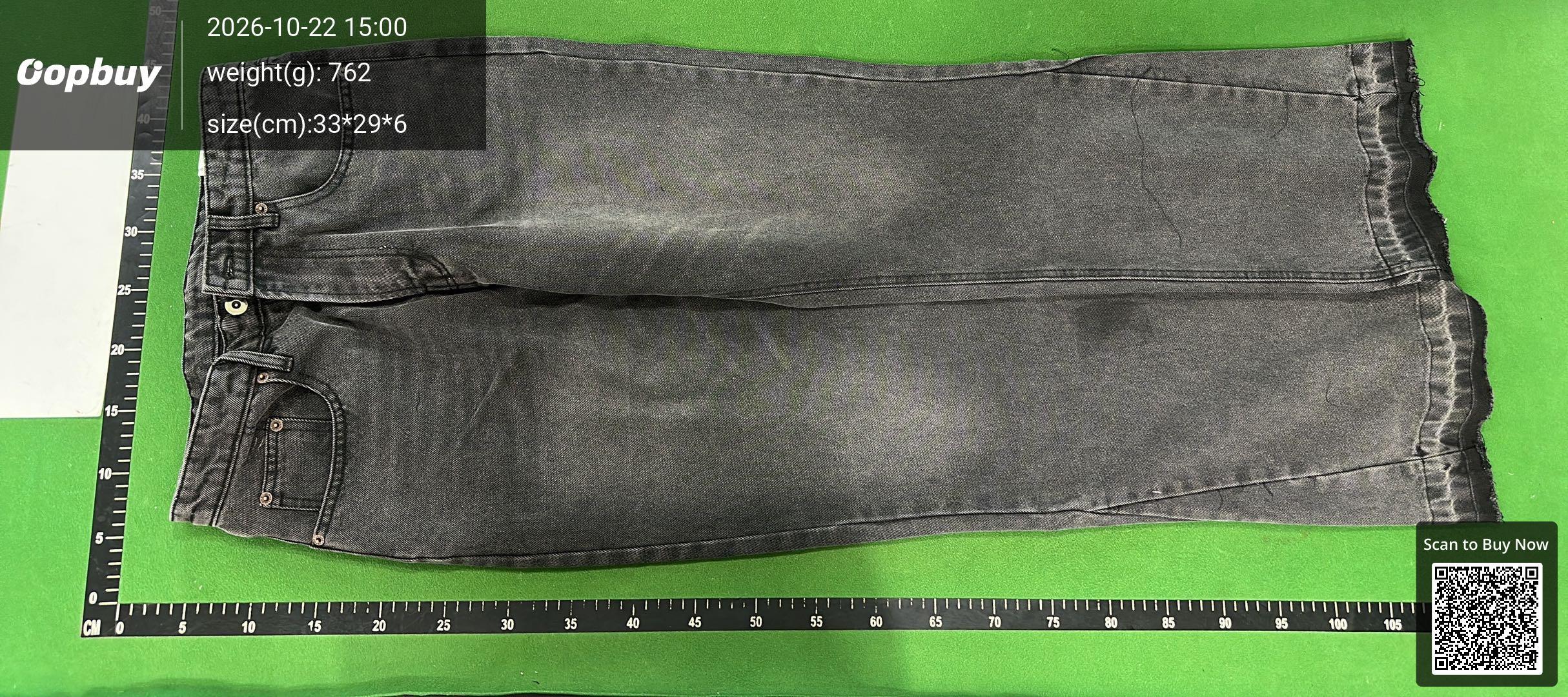 Foto QC 2 de Zara Jeans Flare Fit Grey