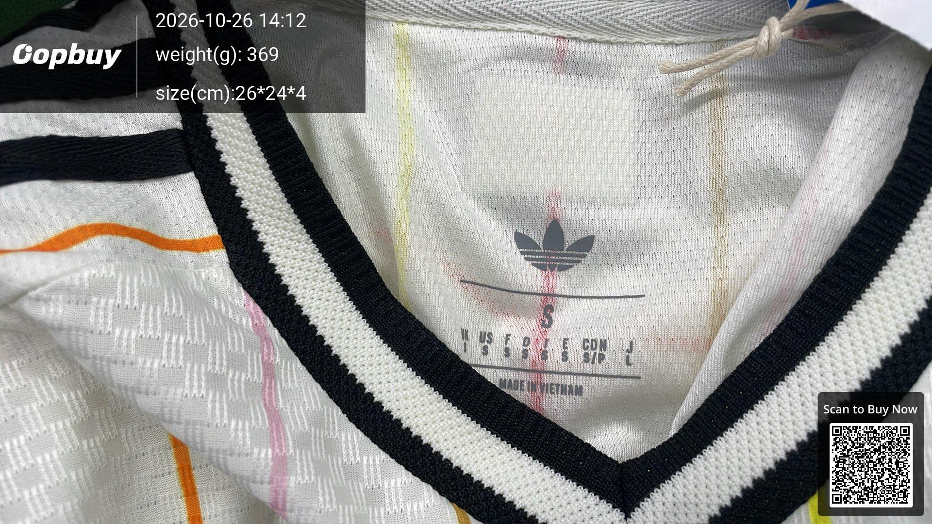 Foto QC 8 de adidas x Spain 2024 Away Jersey White