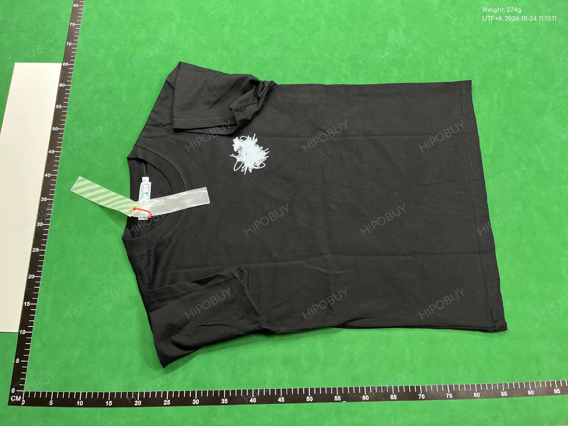 Foto QC 2 de Off-White T-shirt Spray Arrows Pink Sketch Black
