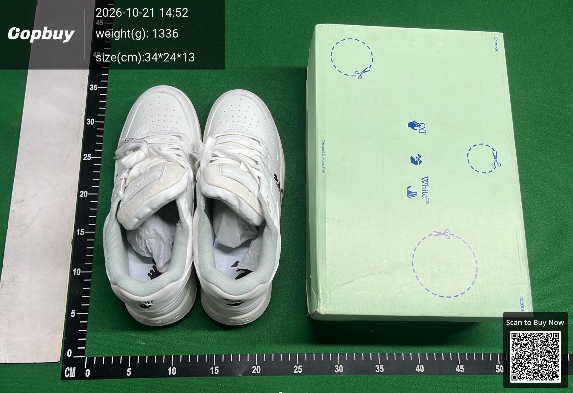 Foto QC 1 de Off-White Out Of Office Low Grey White
