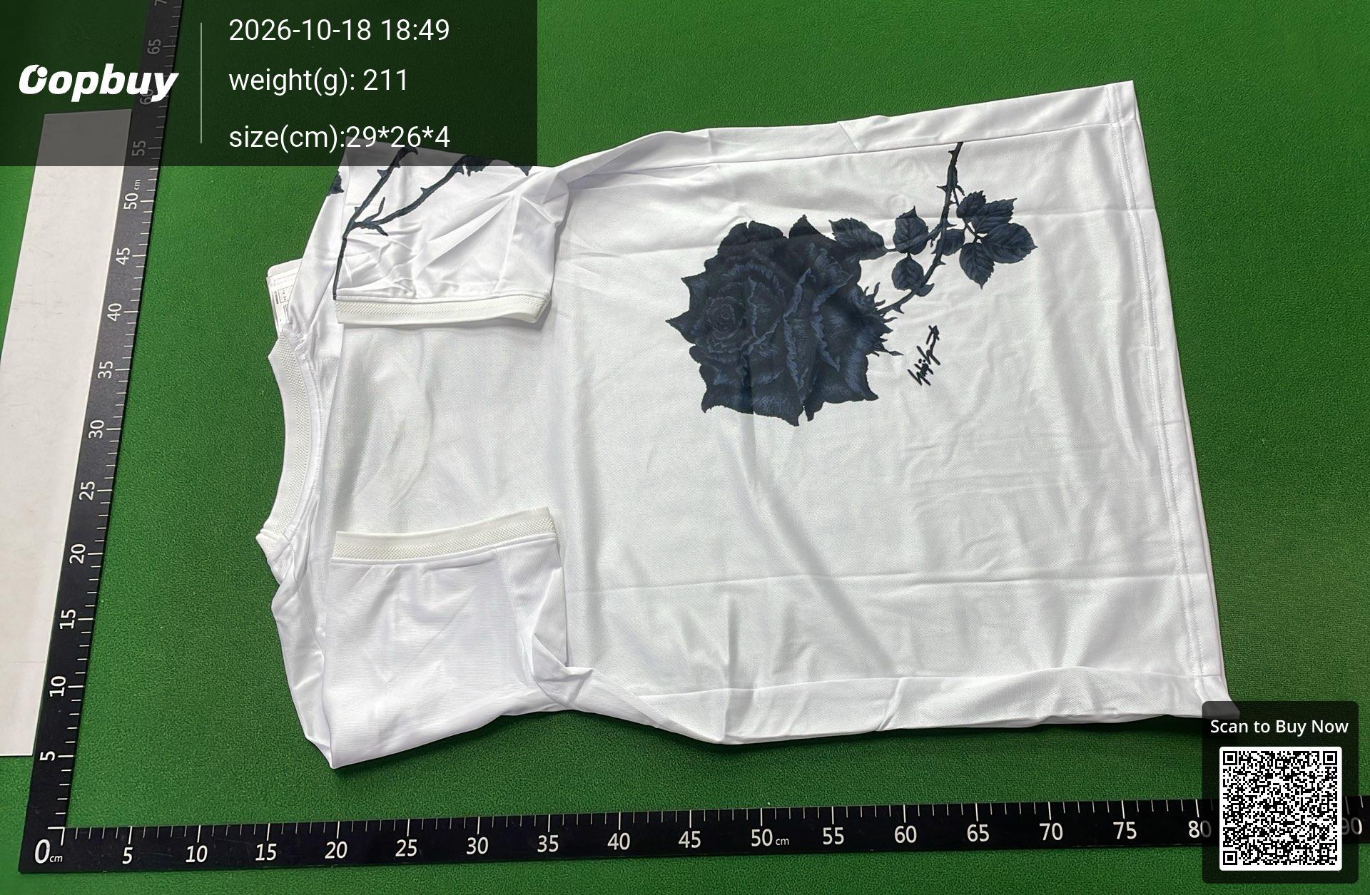 Foto QC 7 de Stussy x Nike x Brazil Home Palm Tree Print Jersey White