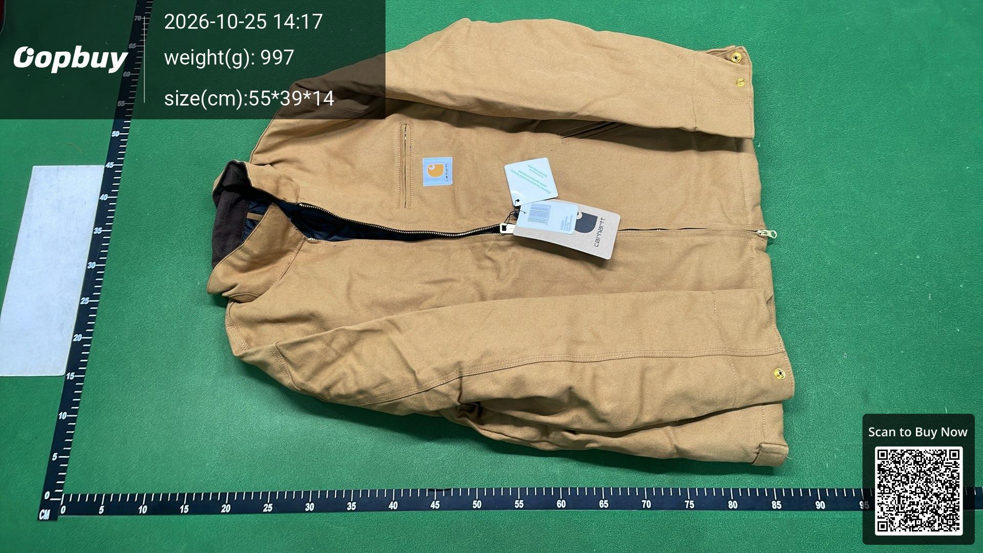 Foto QC 6 de Carhartt WIP OG Detroit Jacket Canvas Shady Green