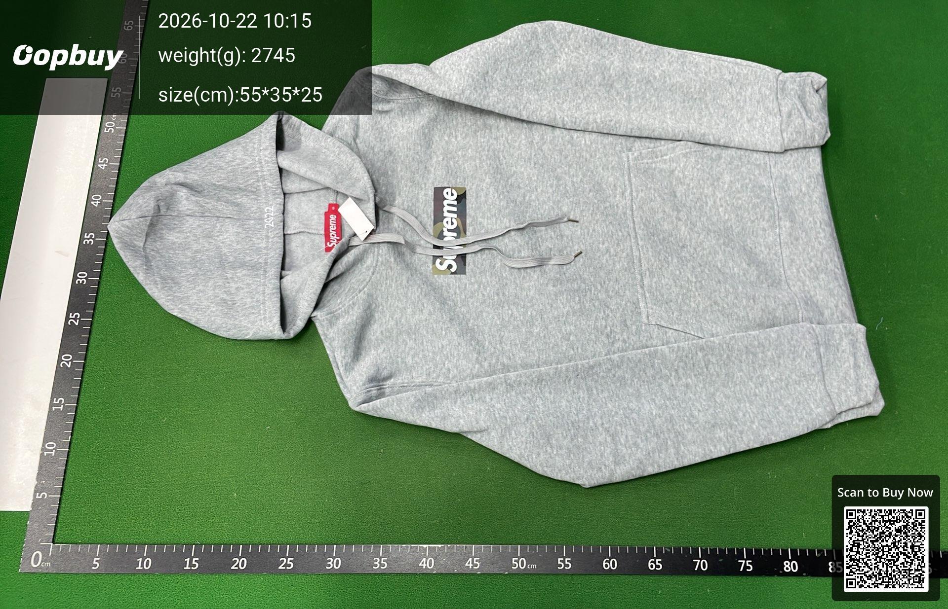 Foto QC 7 de Supreme Champion Hoodie Zip Up Navy