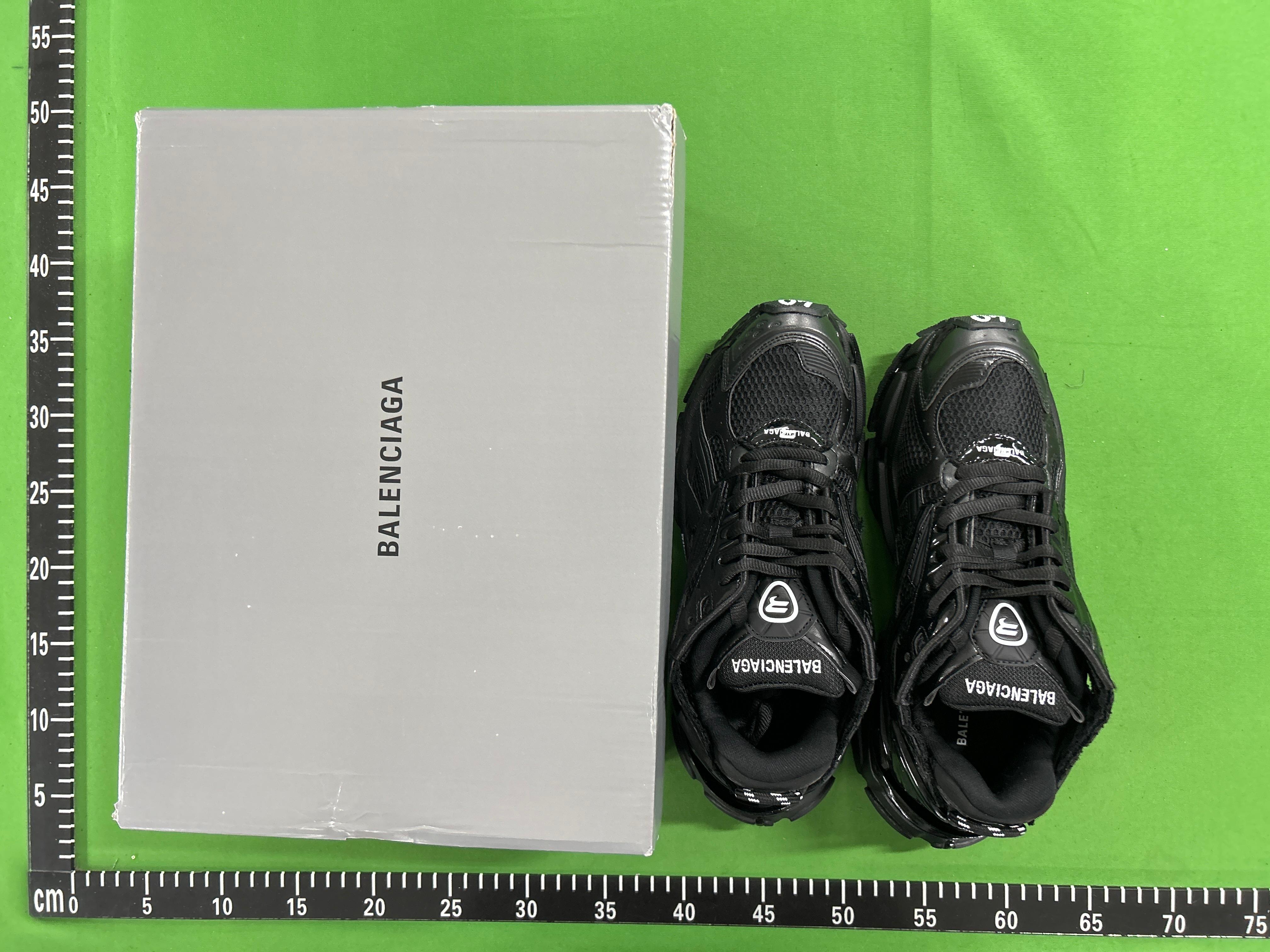 Foto QC 7 de Balenciaga Runner Kith White Burgundy 677403 W3RBB 9069