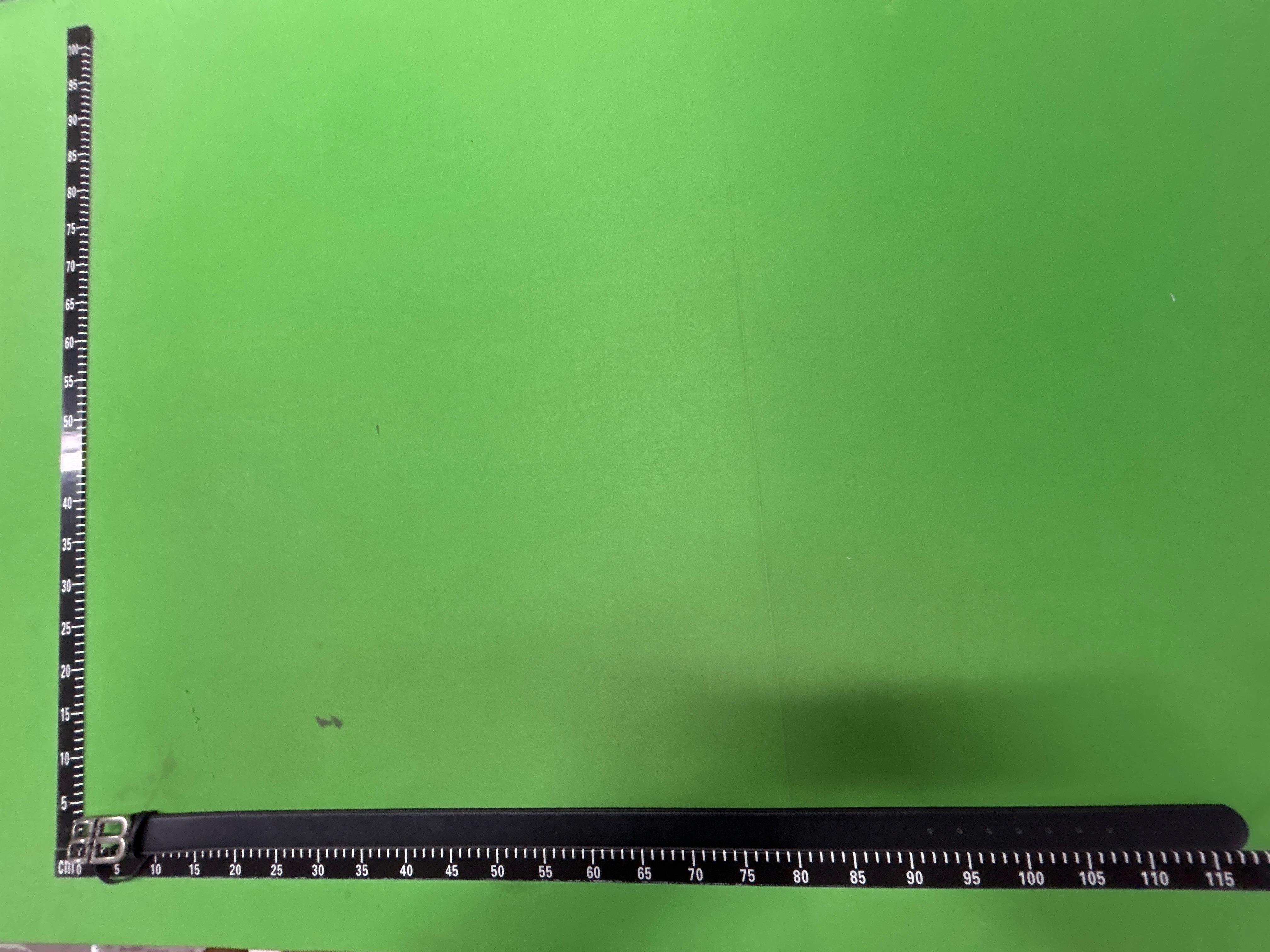 Foto QC 1 de Balenciaga BB Thin Belt Black