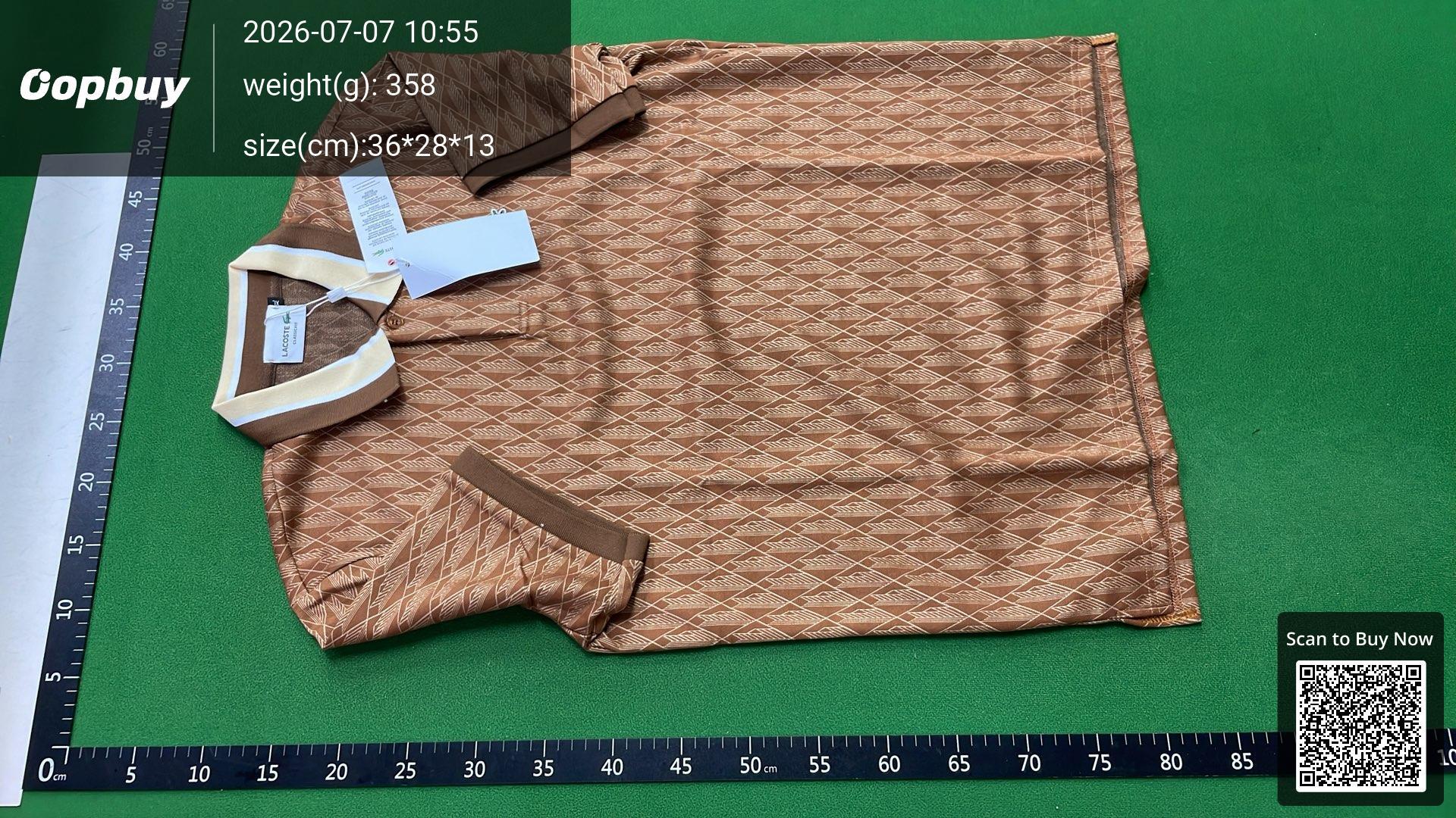 Foto QC 6 de Lacoste Shirt Jacquard Brown