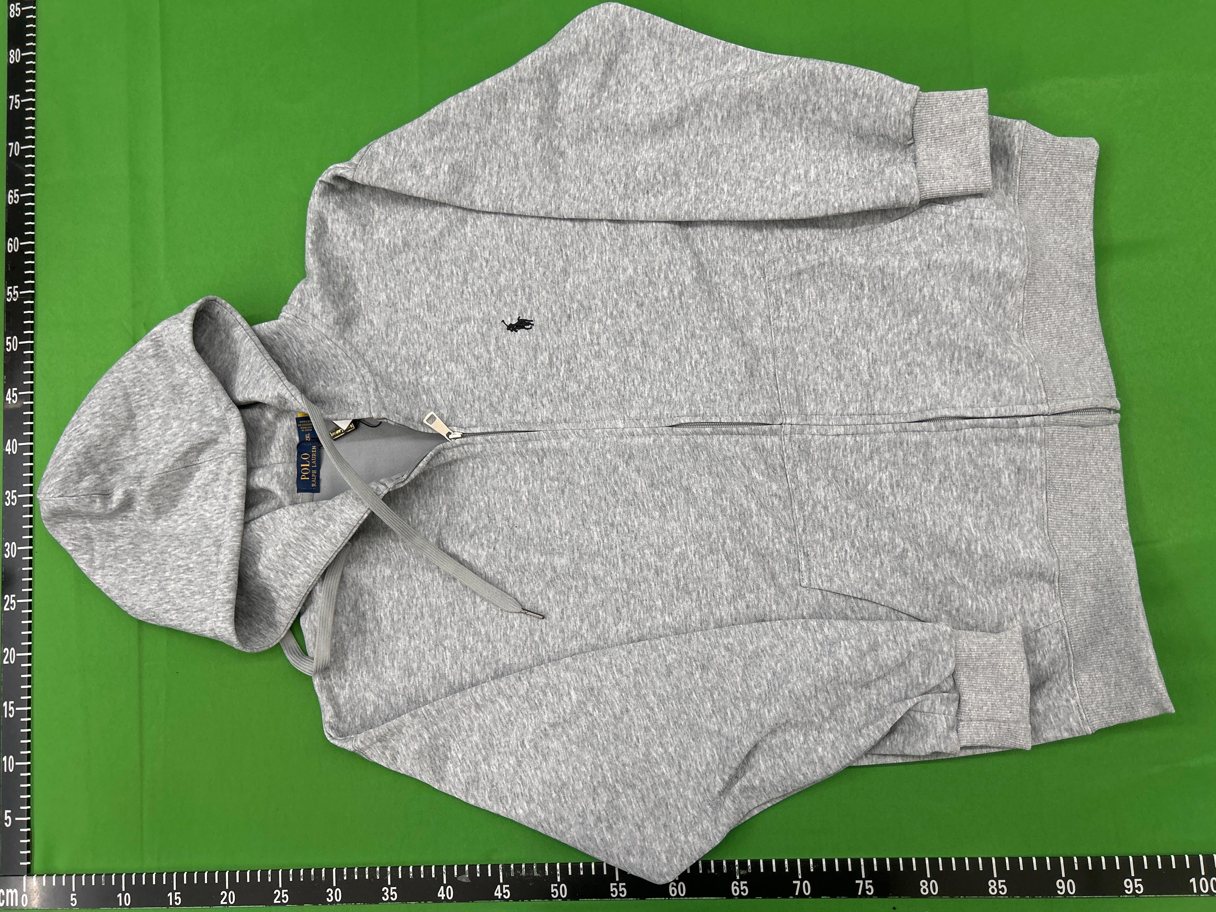 Foto QC 2 de Polo Ralph Lauren Hoodie Jacket Full-Zip Heather Grey