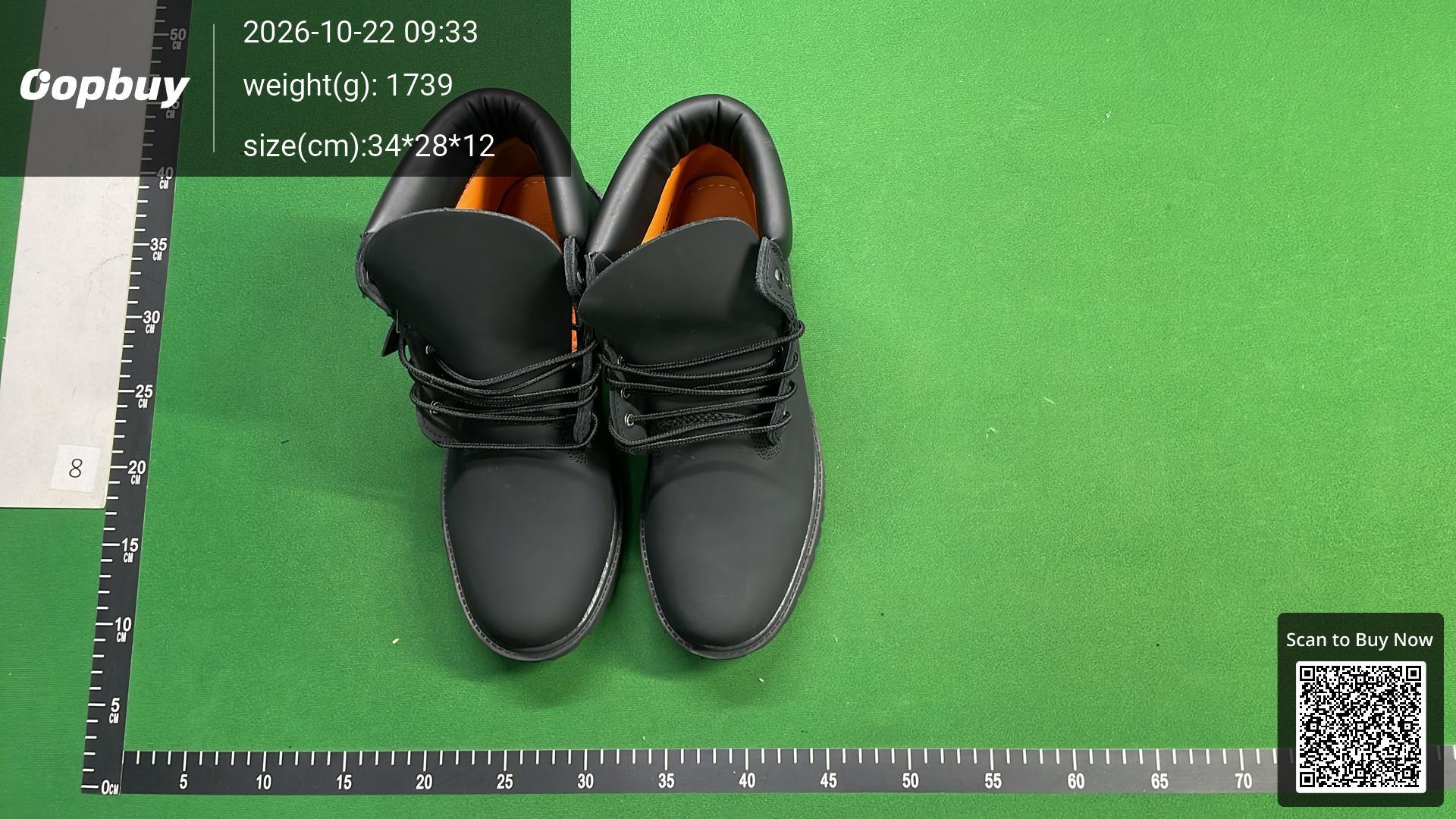 Foto QC 6 de Timberland 6-Inch Premium Boot Waterproof Nubuck Black