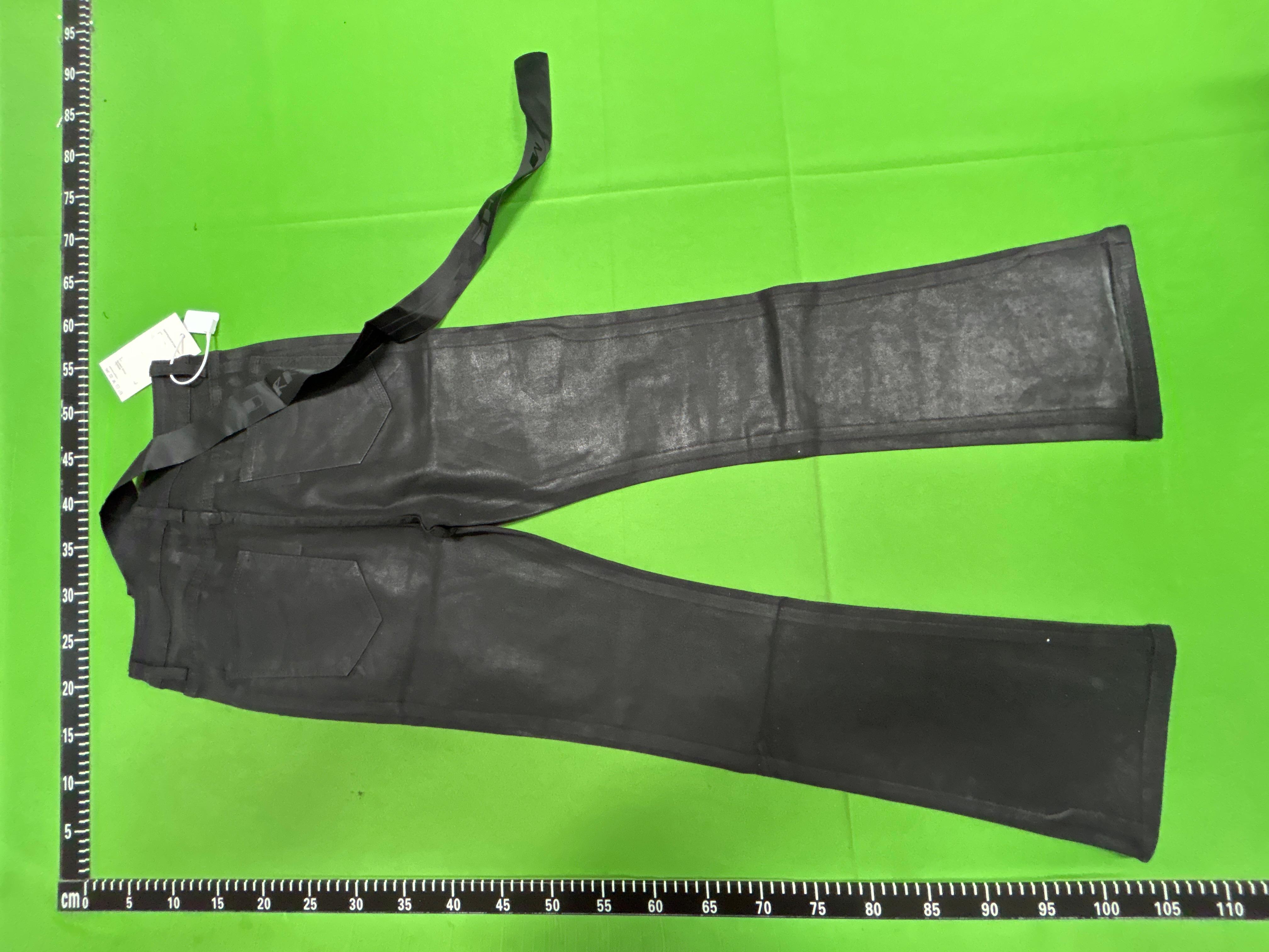 Foto QC 6 de Rick Owens DRKSHDW Jeans Waxed Coated Flared Black