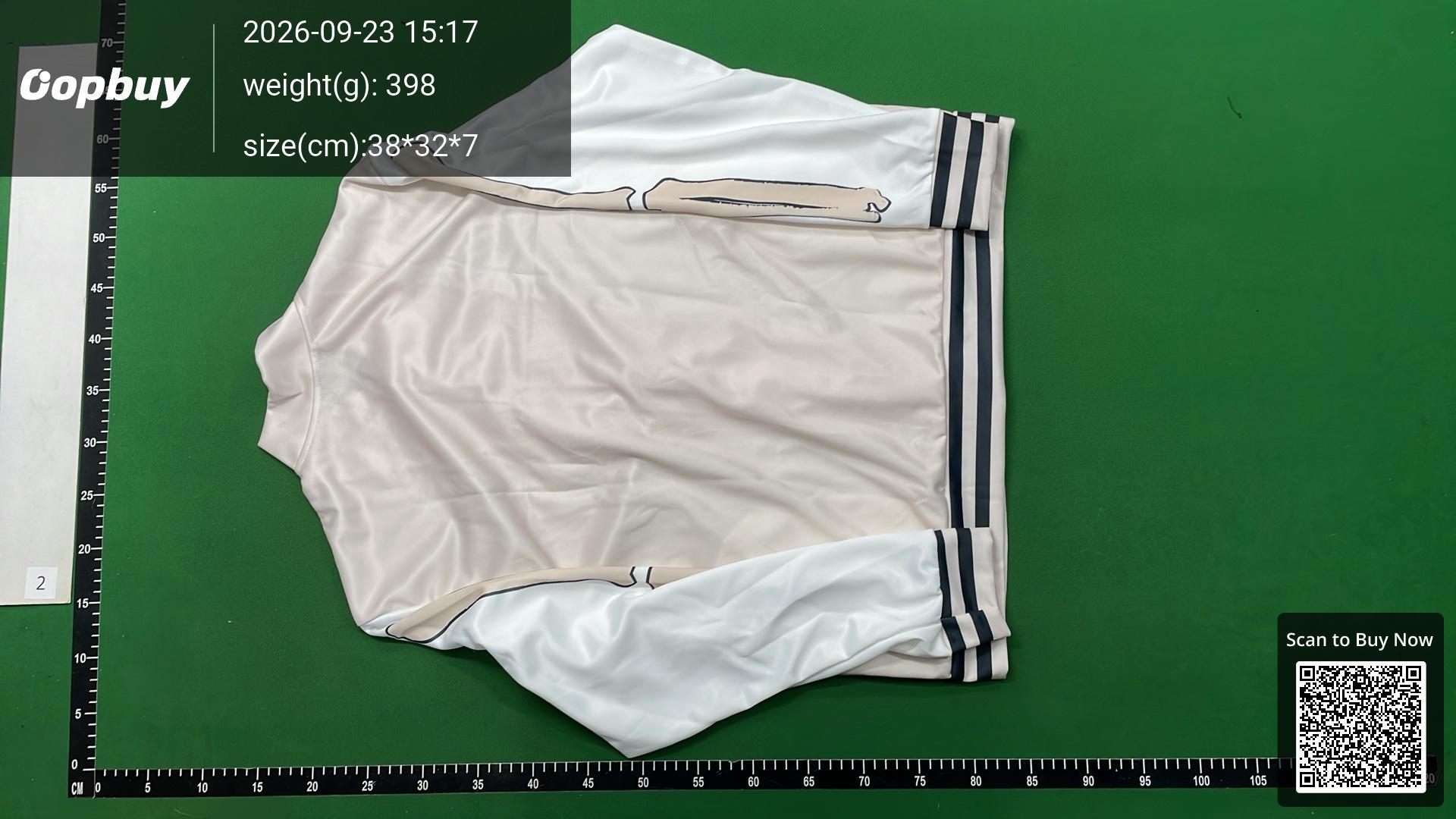 Foto QC 7 de AMIRI Bone Varsity Jacket Beige