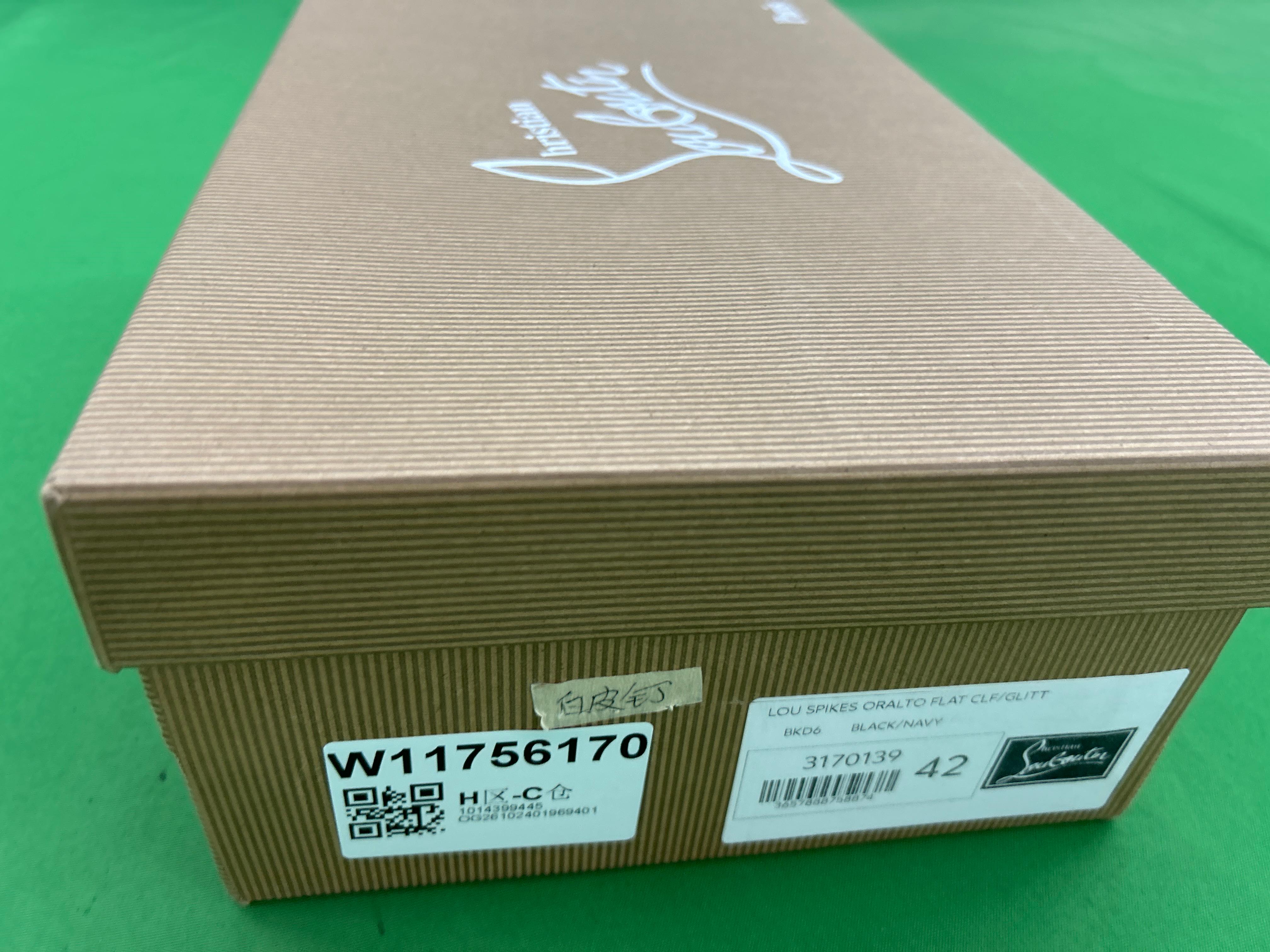 Foto QC 1 de LTTL Casual Sneakers Low Top Black Leather Spiked Toe