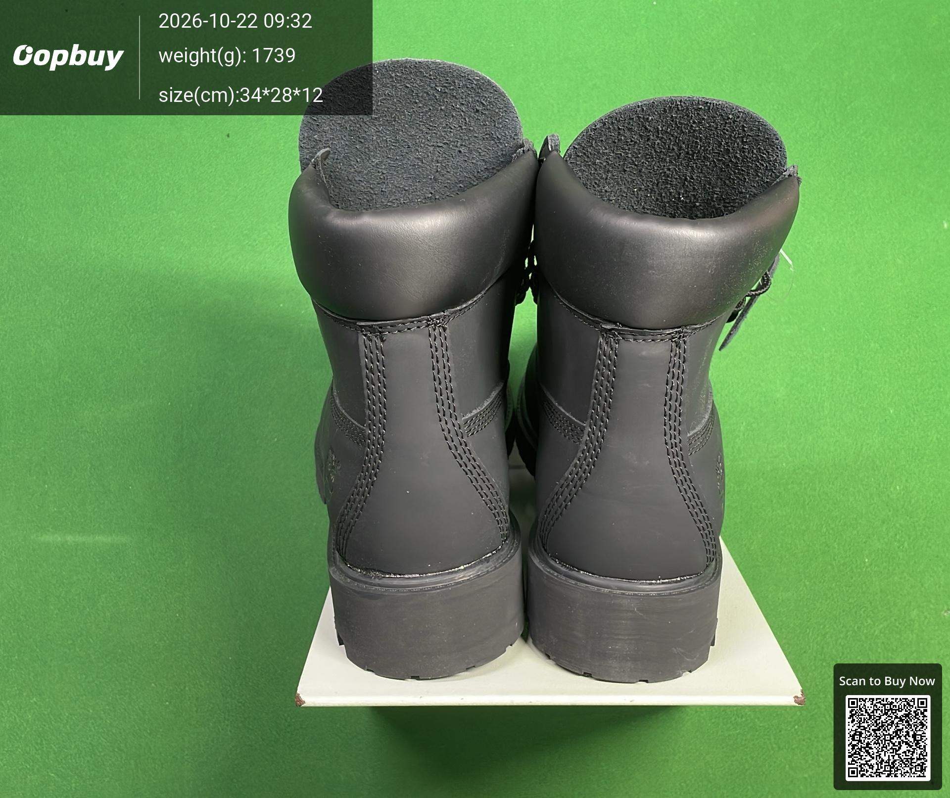 Foto QC 3 de Timberland 6-Inch Premium Boot Waterproof Nubuck Black
