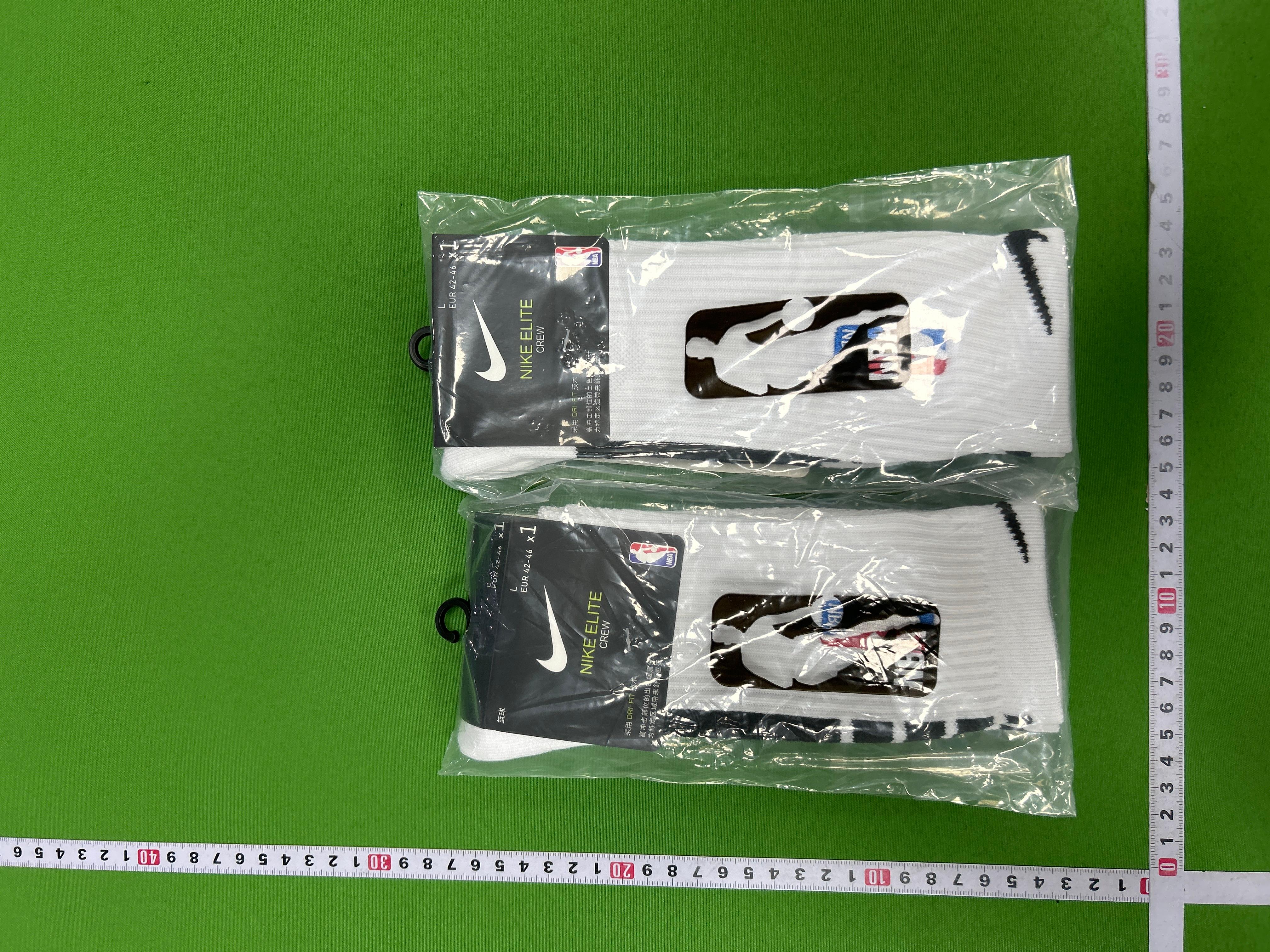 Foto QC 3 de Nike NBA Miami Heat Elite Crew Socks City Edition White Pink Blue