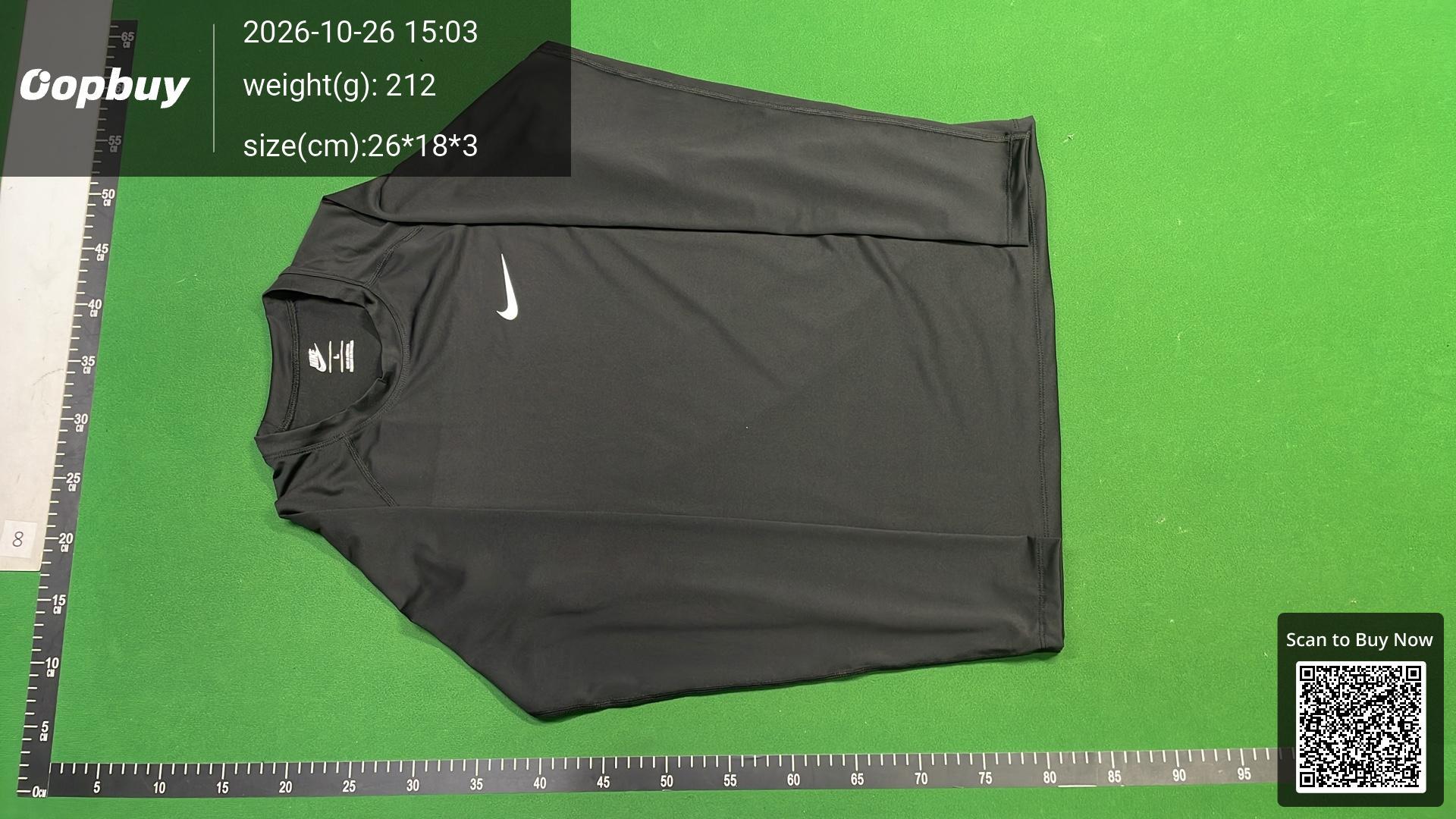Foto QC 2 de Nike T-shirt Long Sleeve Compression Black