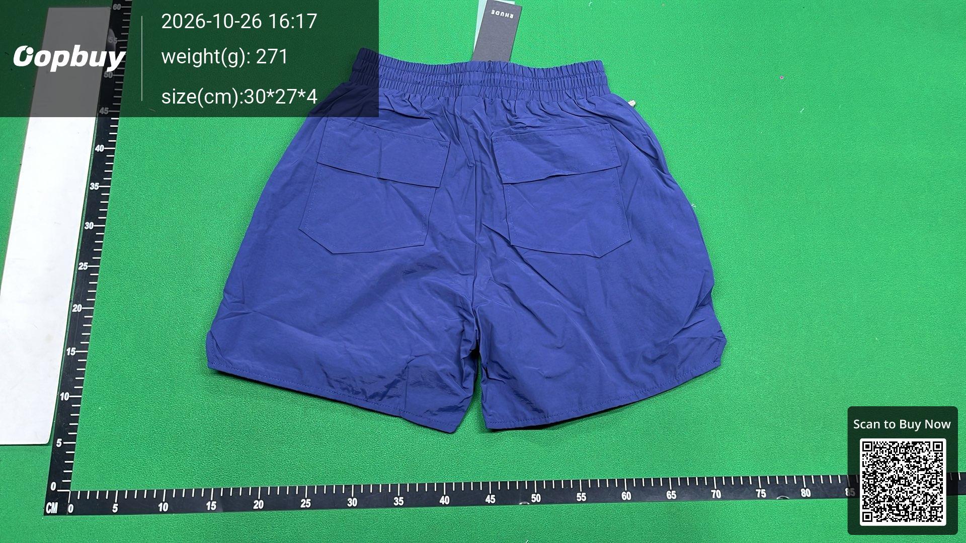 Foto QC 7 de Rhude Board Shorts Reflective Logo Black