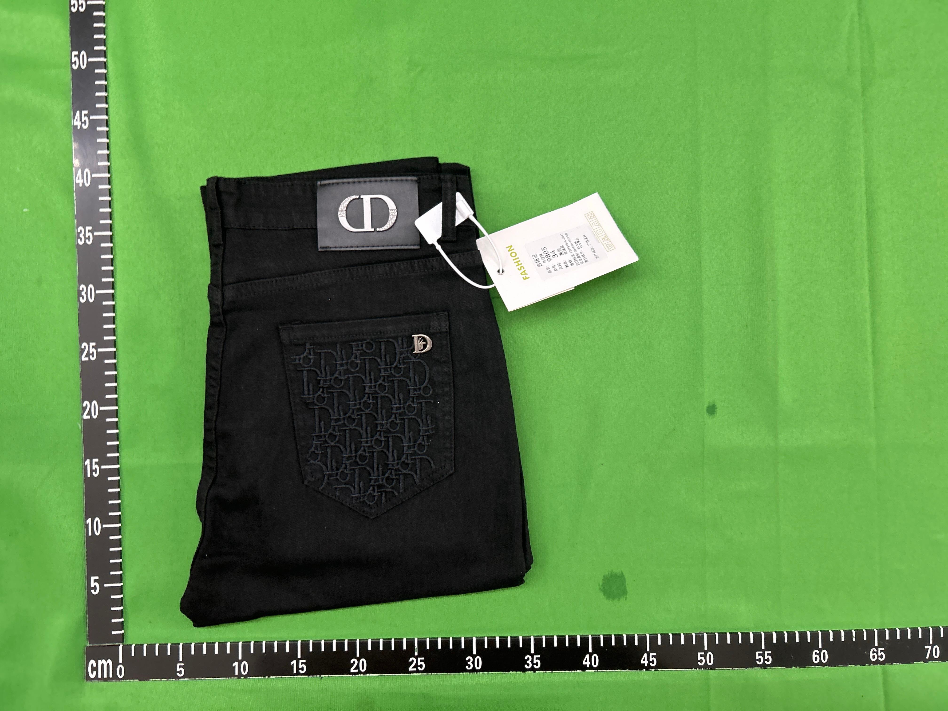 Foto QC 1 de Dior Oblique Jeans Slim Fit Black