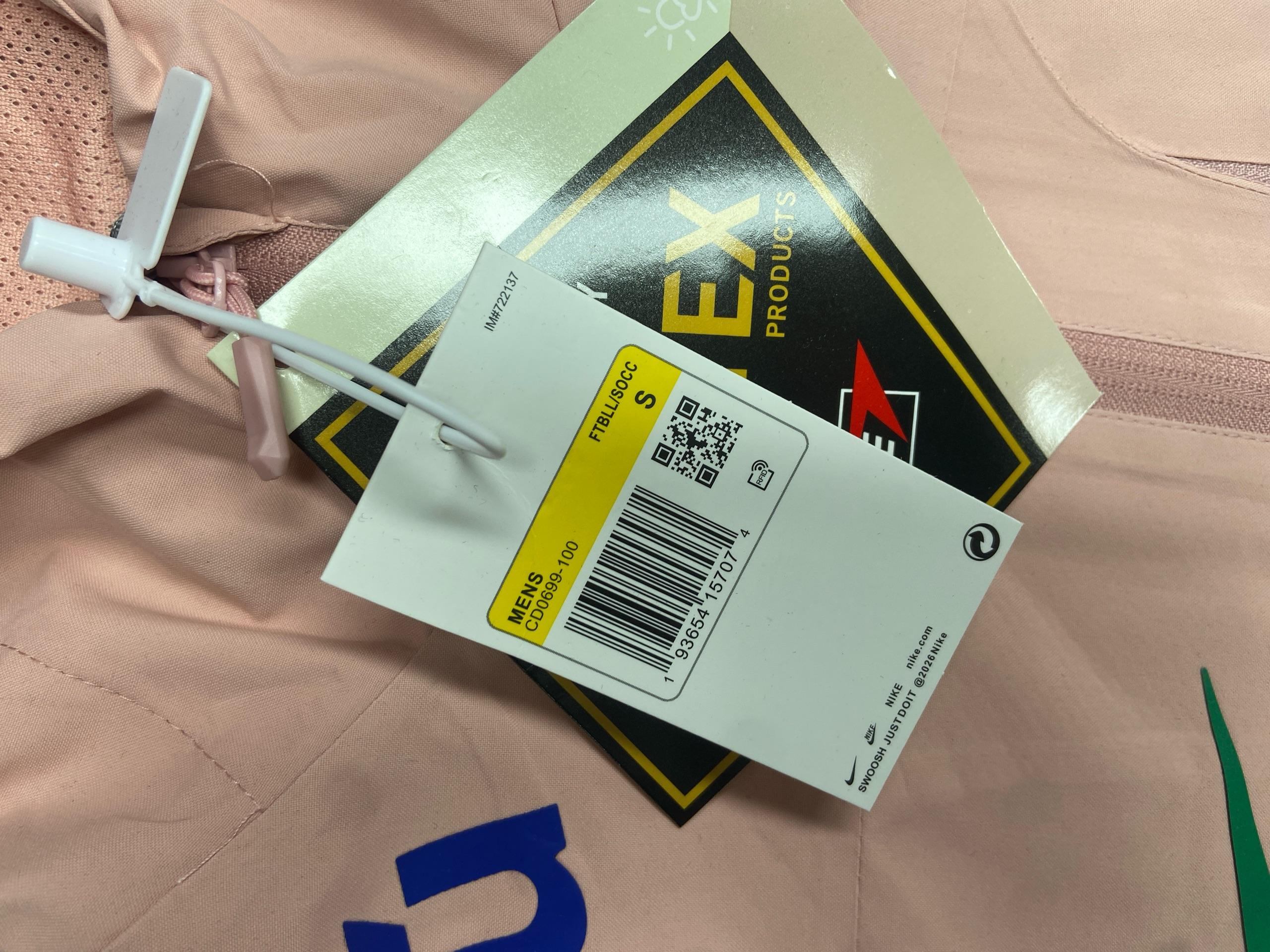 Foto QC 1 de Nike Brazil CBF Gore-Tex Windbreaker Jacket Pink