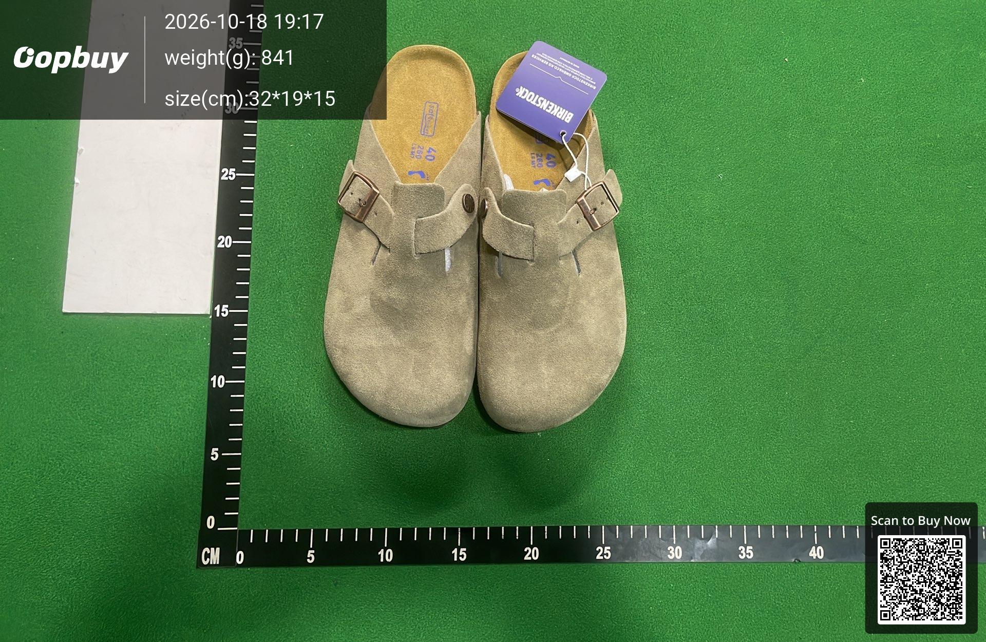 Foto QC 5 de Birkenstock Boston Soft Footbed Suede Taupe