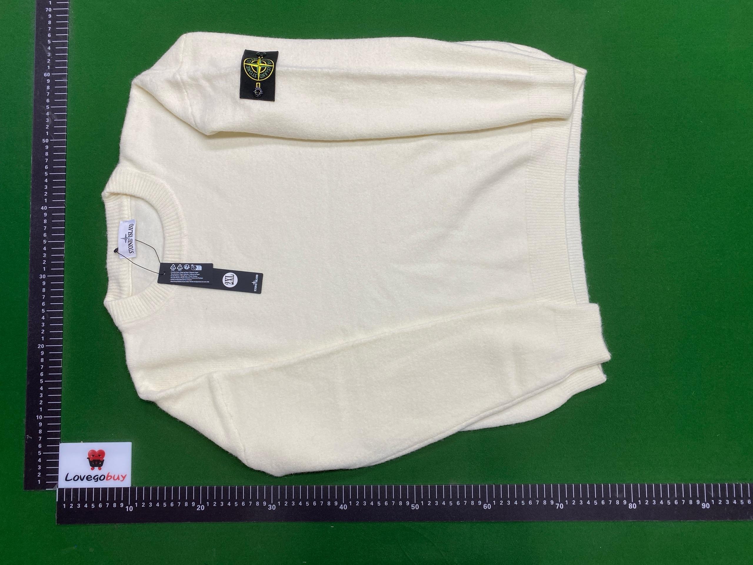 Foto QC 2 de Stone Island Zip Sweater Ribbed Knit Grey