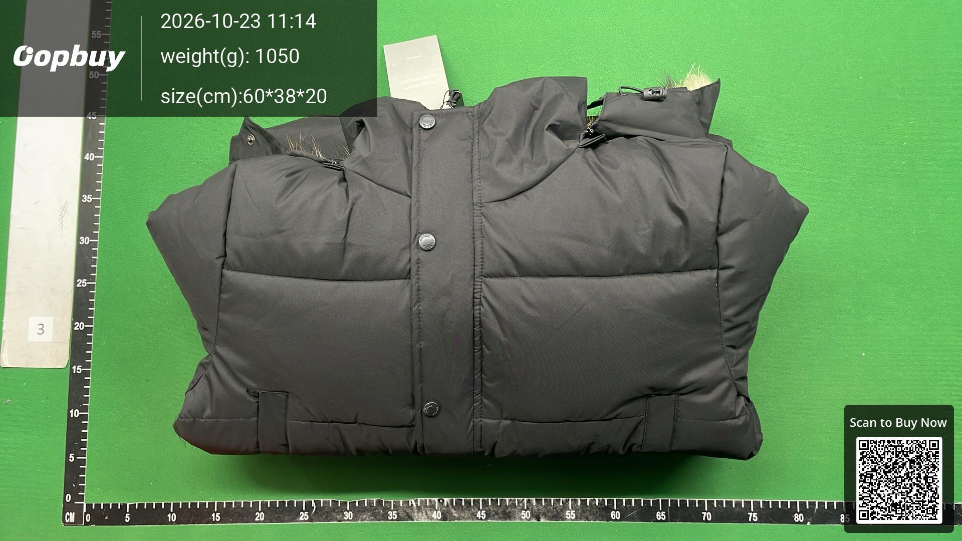 Foto QC 7 de Canada Goose Down Parka Jacket Black