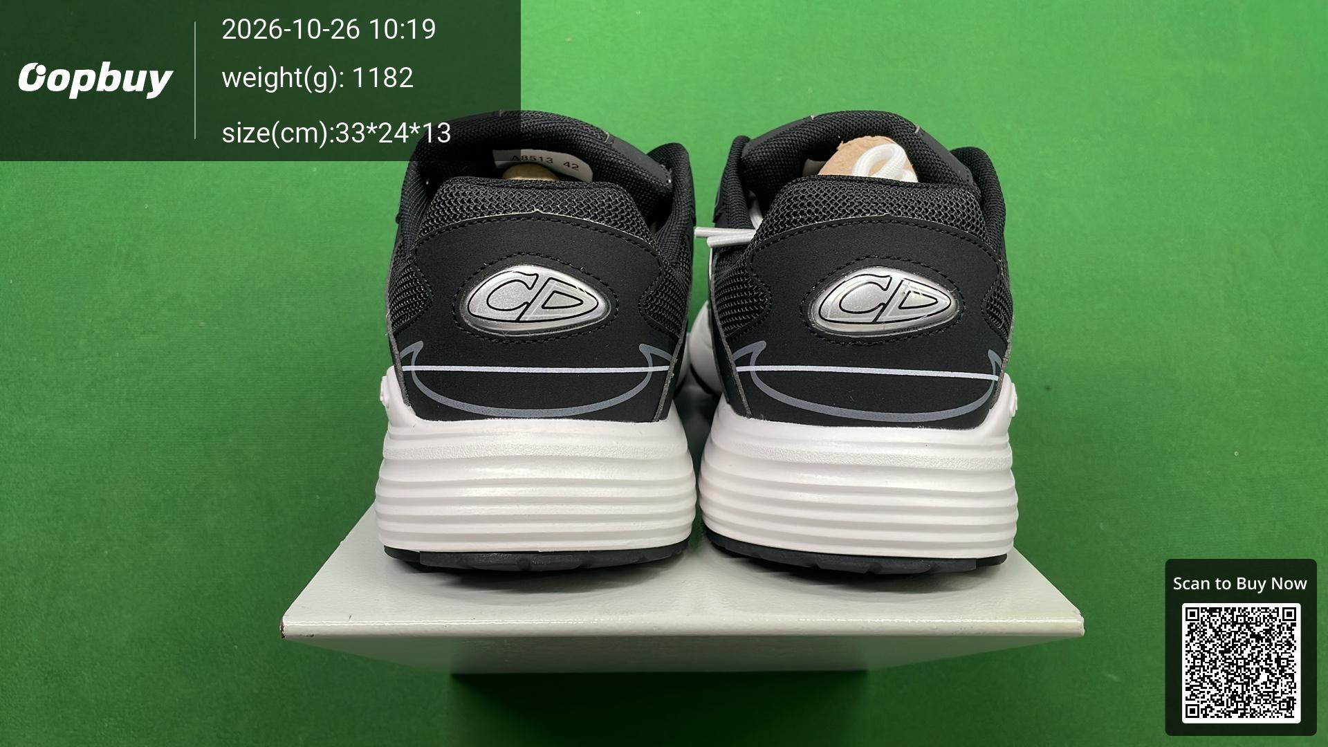 Foto QC 3 de Dior B30 Low Black White G8513