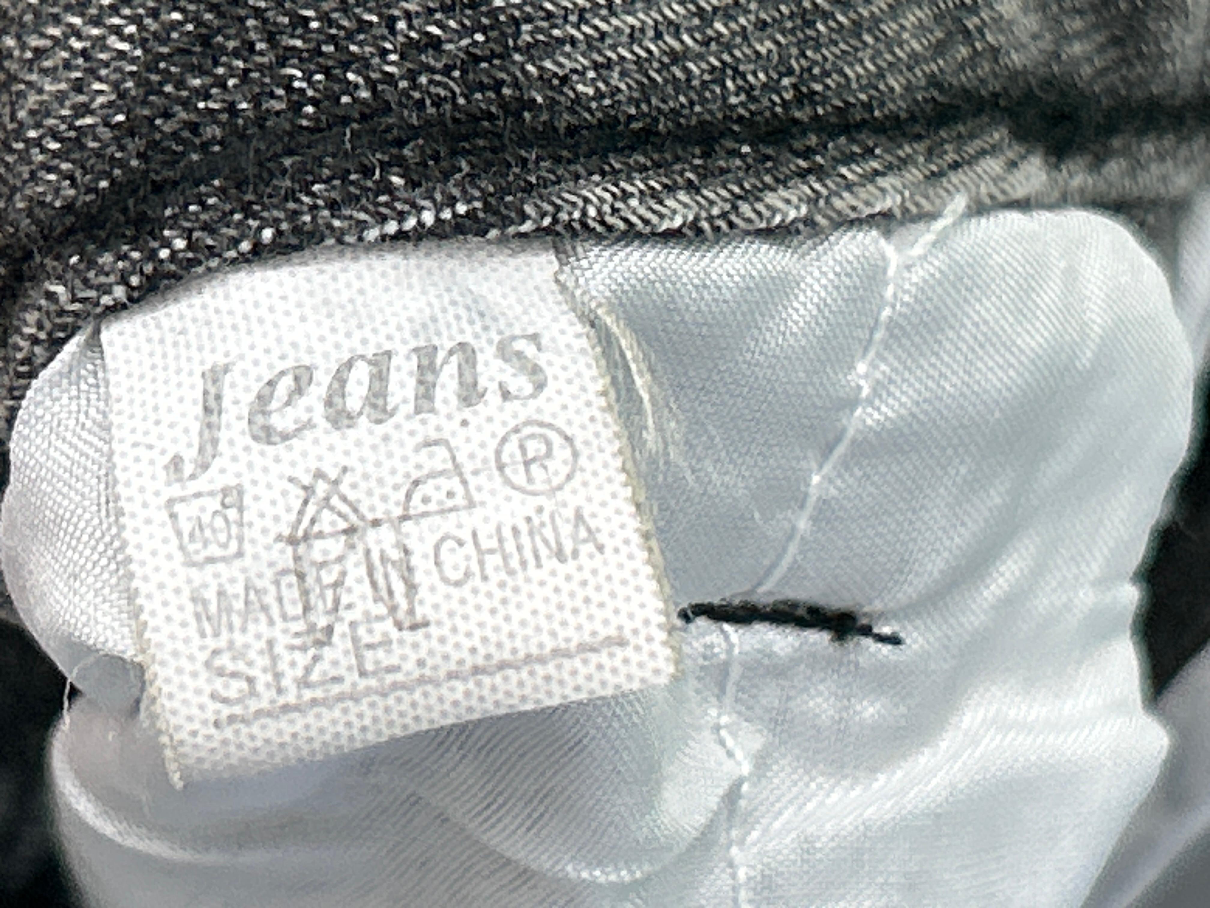 Foto QC 5 de Other Jeans Retro Patchwork Loose Flared Grey