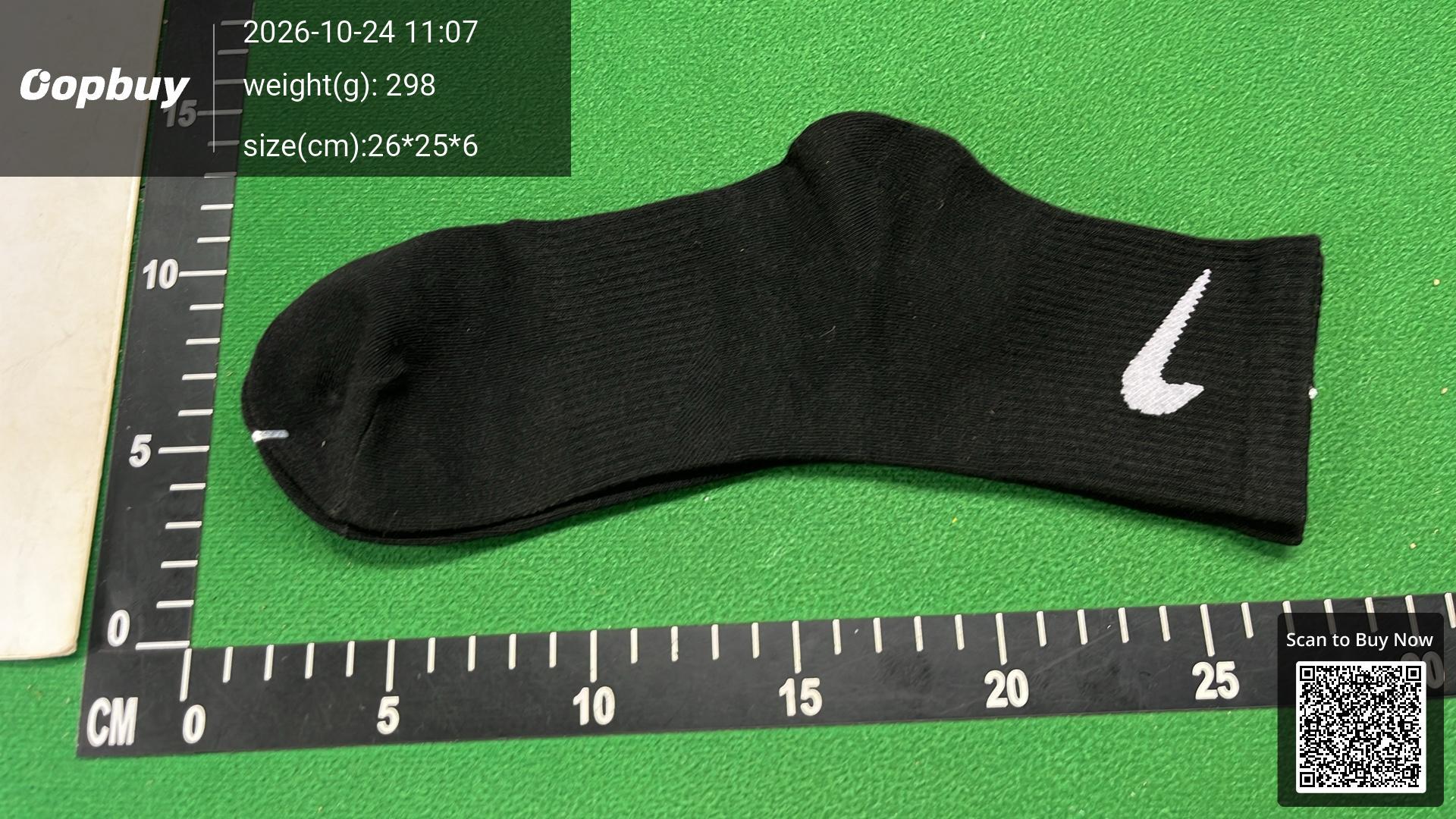 Foto QC 2 de Nike Crew Socks 5-Pair Pack White Black