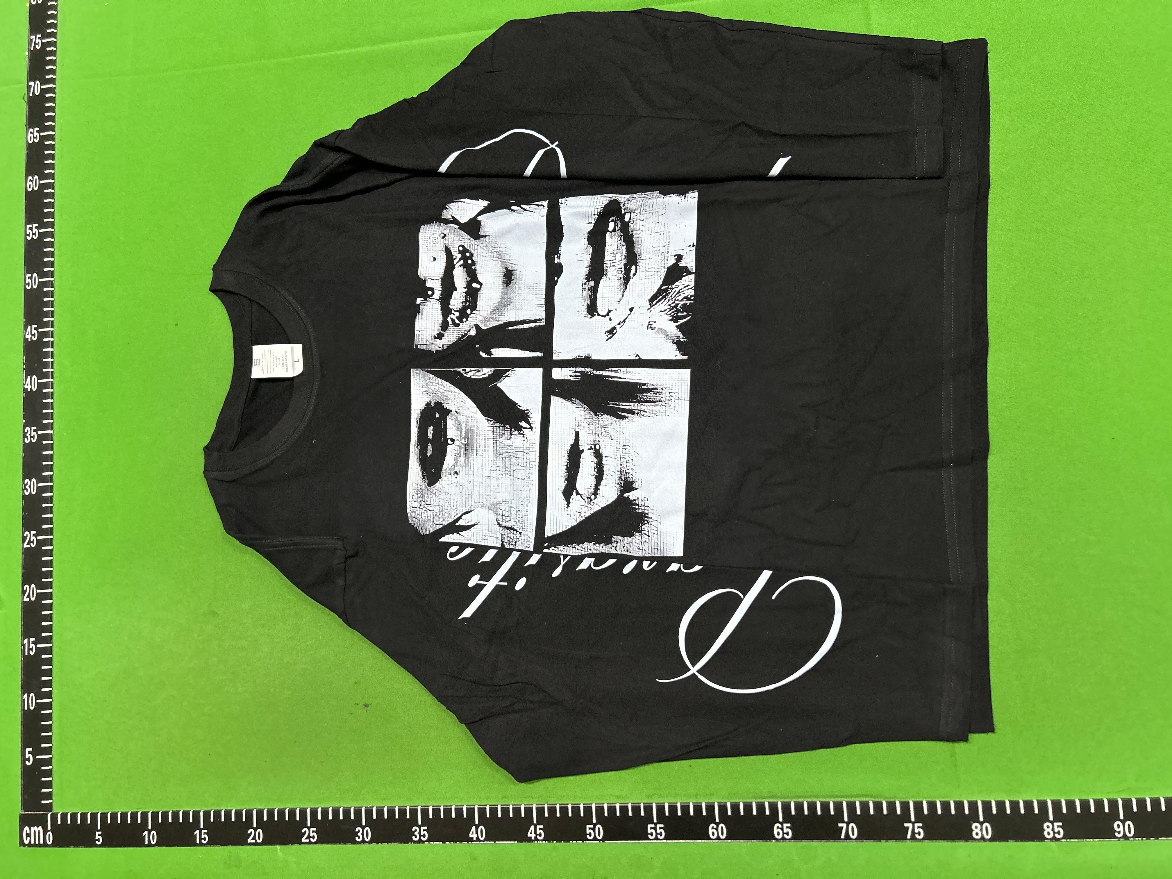Foto QC 7 de Chrome Hearts T-shirt Script Logo Long Sleeve Black