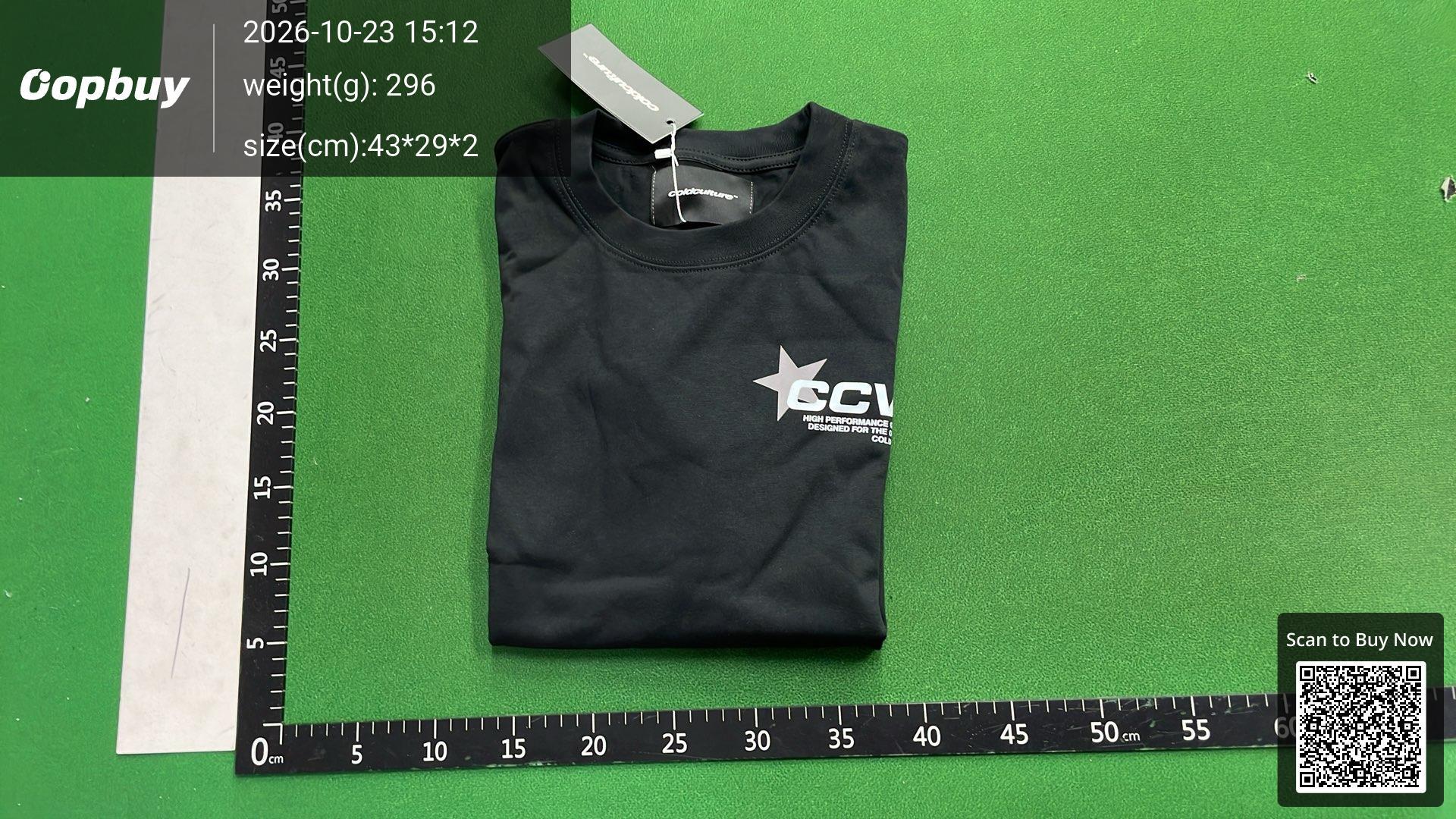 Foto QC 8 de Cold Culture T-shirt Stars Black