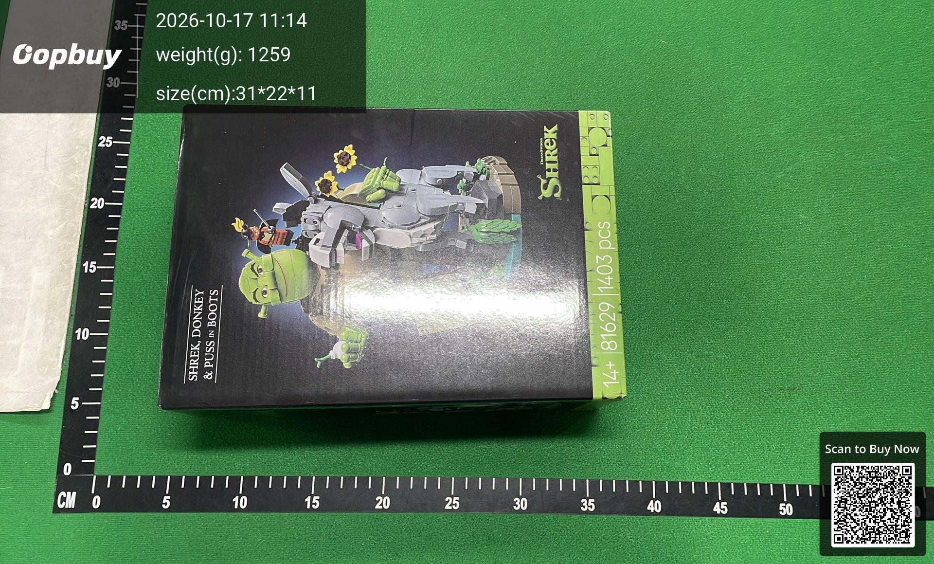 Foto QC 7 de LEGO Shrek Shrek, Donkey & Puss in Boots 72423 Building Set