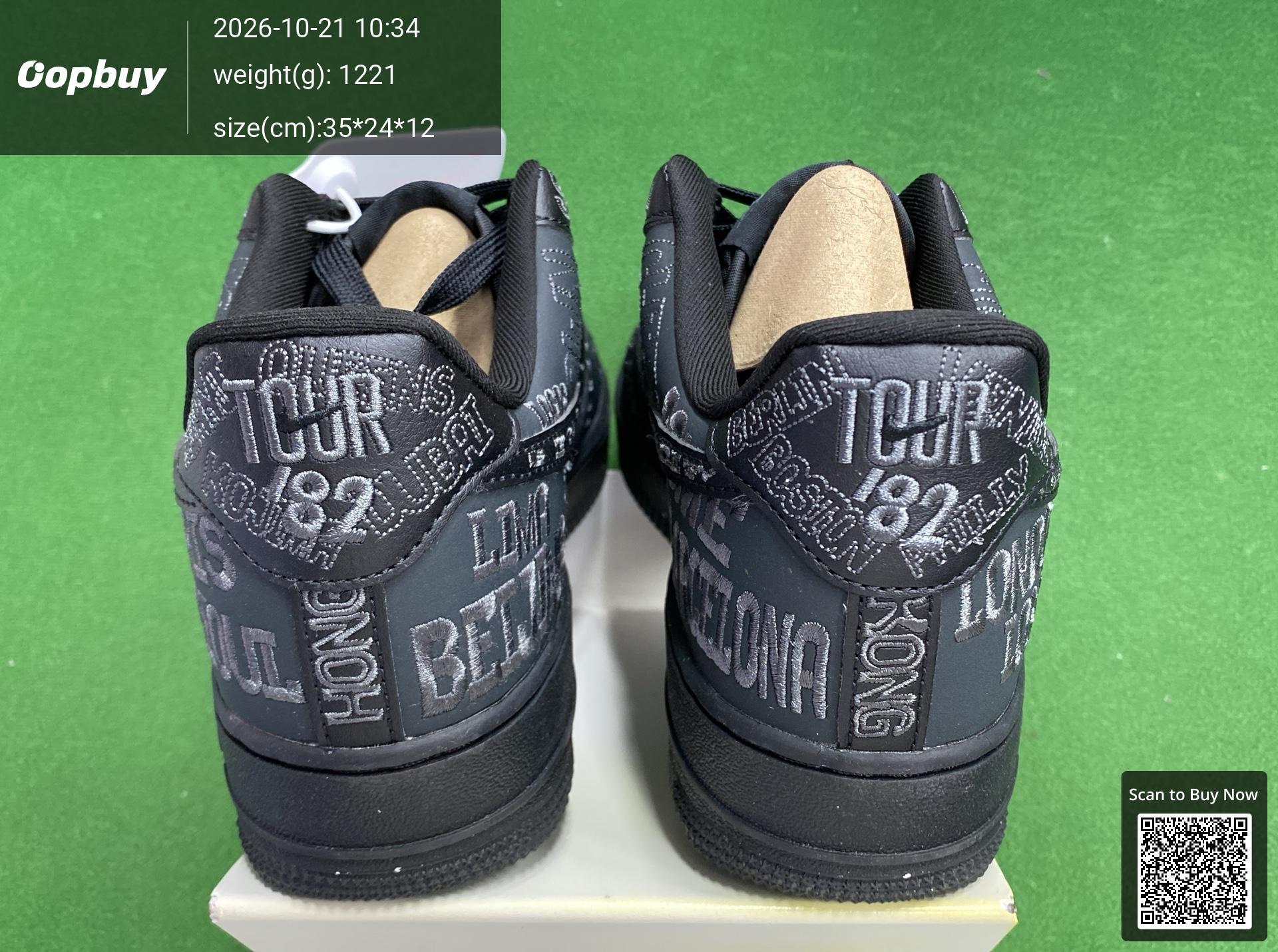 Foto QC 3 de Nike Air Force 1 Low SP Drake NOCTA Love You Forever Citron Tint CZ8065-800