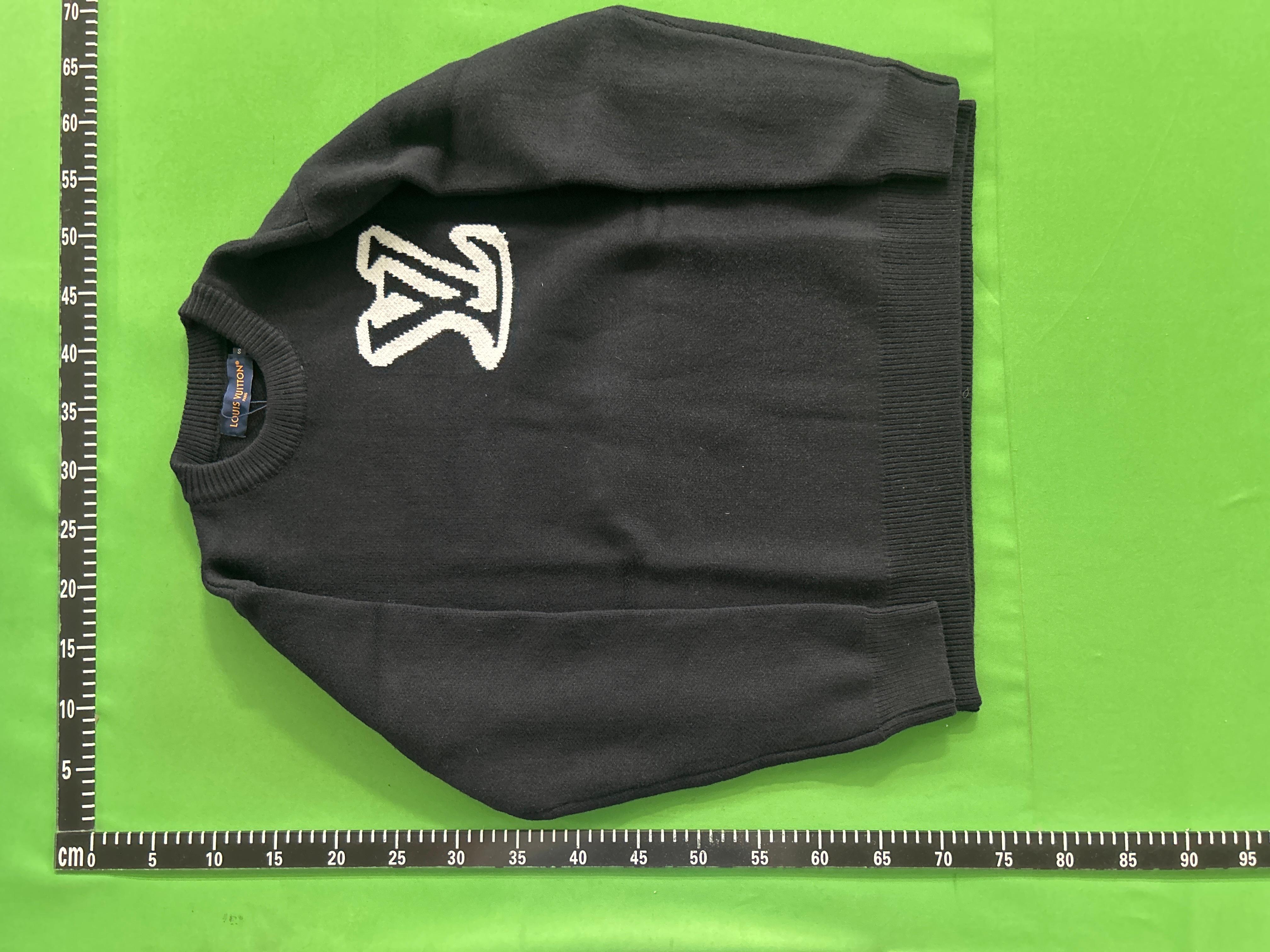 Foto QC 3 de Louis Vuitton Crewneck Sweater Monogram Flower Beige