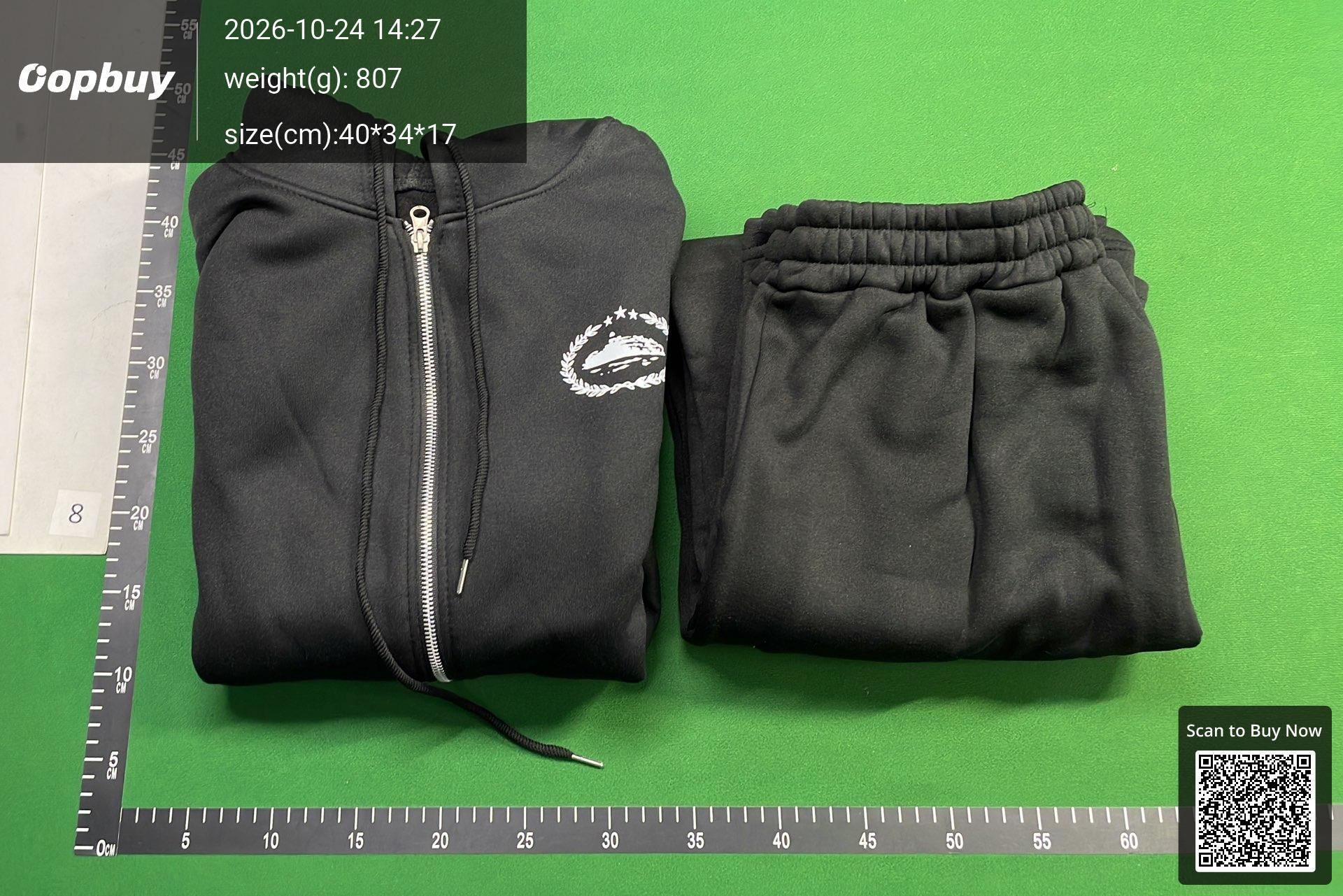 Foto QC 3 de Corteiz Alcatraz Set 2-Piece Black