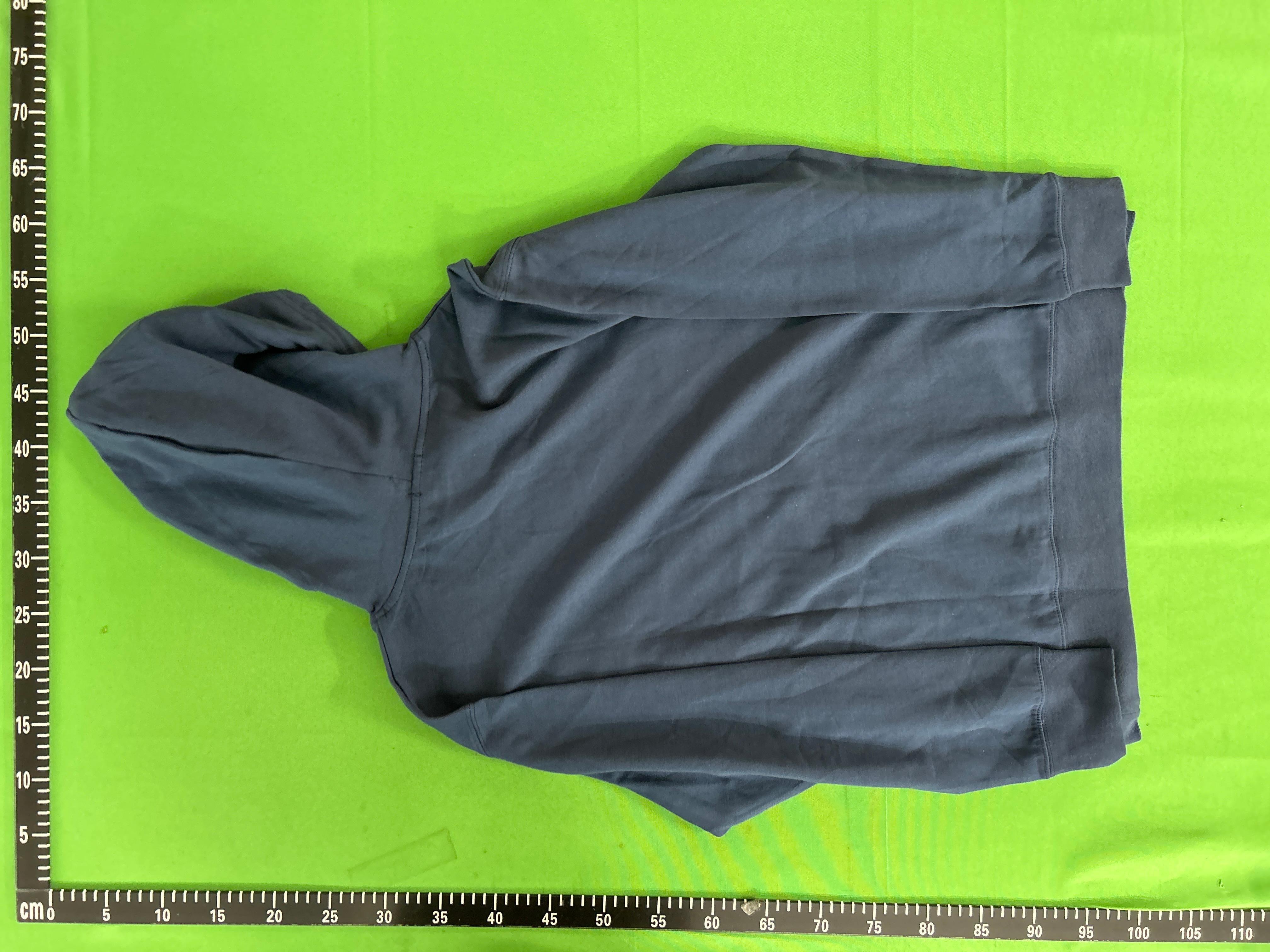 Foto QC 1 de Saint Laurent Sweater Distressed Flag Logo Dark Grey