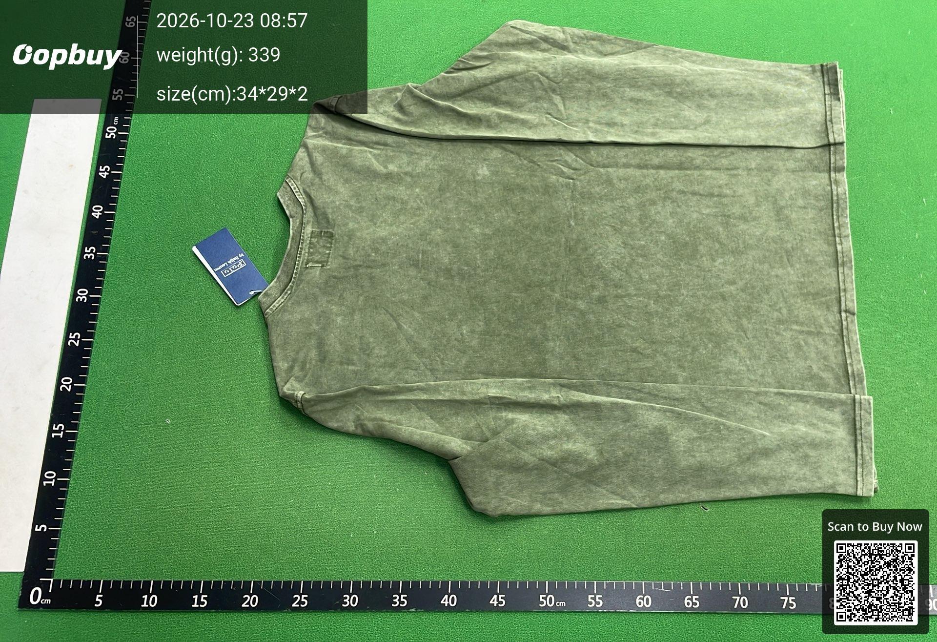 Foto QC 7 de Polo Ralph Lauren Henley Long Sleeve T-shirt Grey