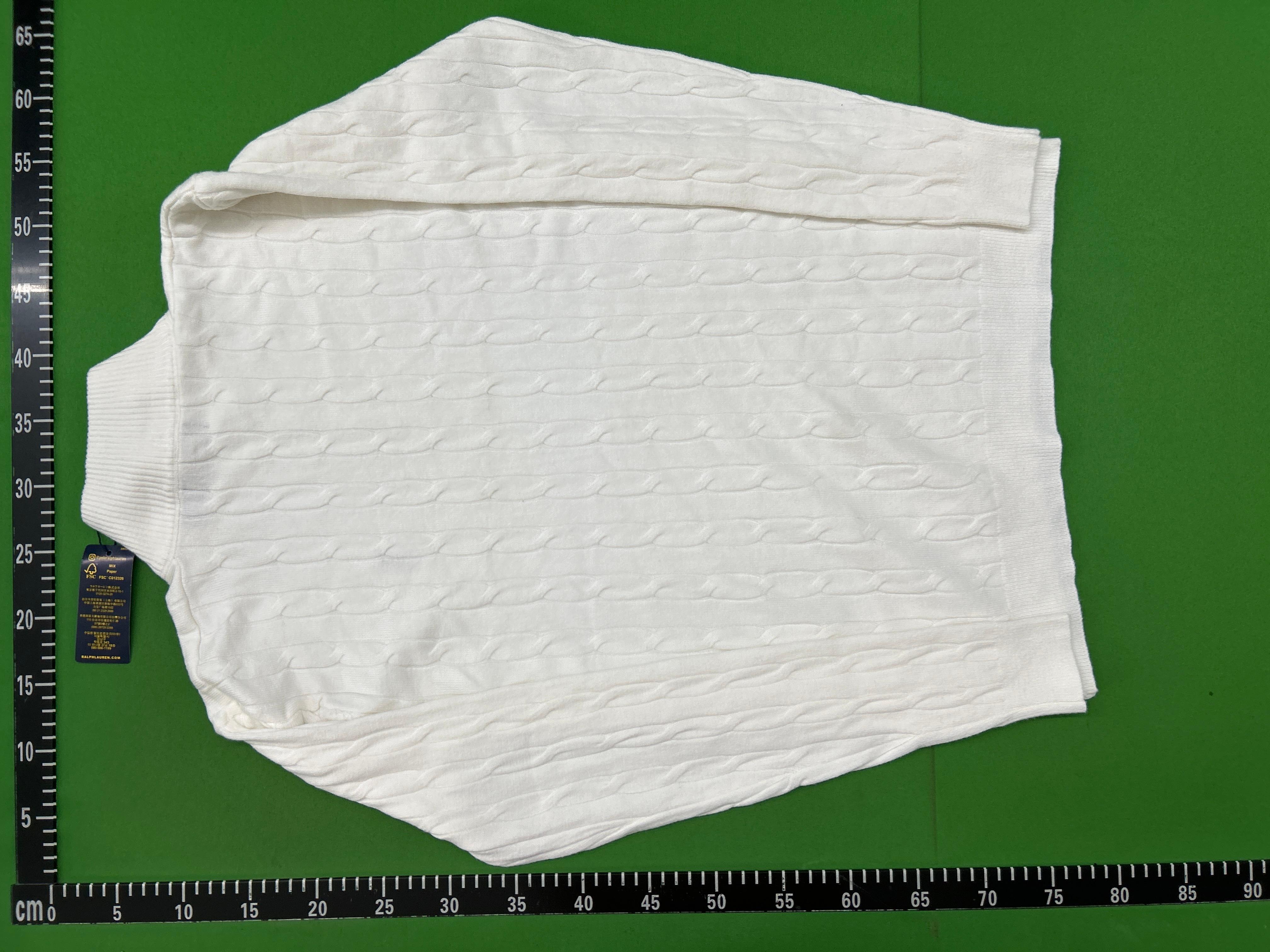 Foto QC 8 de Stone Island Knit Zip-Up Jacket White